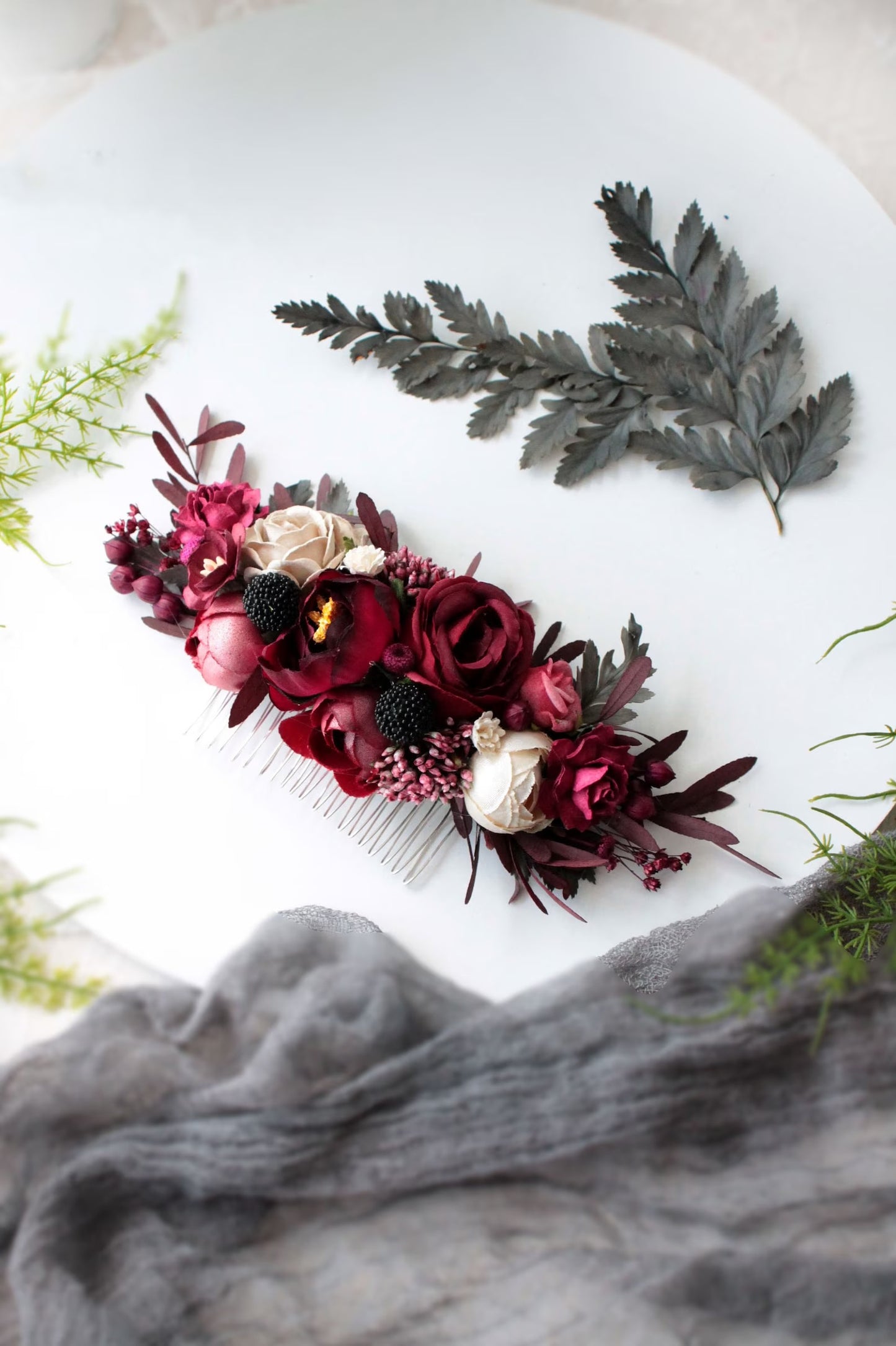 wedding flower comb, bridal flower comb, blush flower comb, boho flower comb, bridal flower comb, rustic wedding comb, bridesmaid comb, bride hair comb, holiday hair comb, burgundy floral comb, girl hair comb, nude flower comb, pastel flower comb, pink hair comb, greenery hair piece, mini hair comb, flower hair comb, orange flower comb, pink flower comb, grey flower comb, light pink comb, ivory hair piece, vintage bridal comb, outdoor wedding, floral comb bride