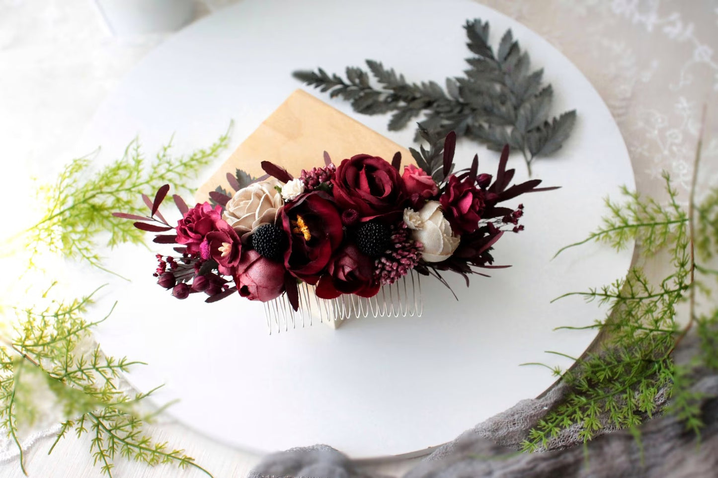 wedding flower comb, bridal flower comb, blush flower comb, boho flower comb, bridal flower comb, rustic wedding comb, bridesmaid comb, bride hair comb, holiday hair comb, burgundy floral comb, girl hair comb, nude flower comb, pastel flower comb, pink hair comb, greenery hair piece, mini hair comb, flower hair comb, orange flower comb, pink flower comb, grey flower comb, light pink comb, ivory hair piece, vintage bridal comb, outdoor wedding, floral comb bride