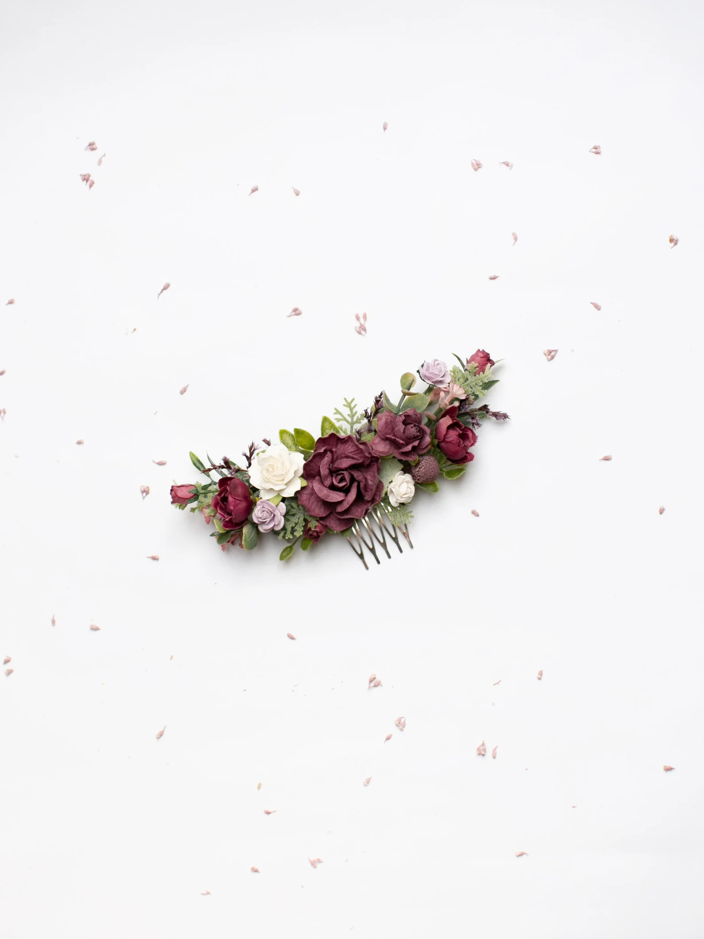 wedding flower comb, bridal flower comb, blush flower comb, boho flower comb, bridal flower comb, rustic wedding comb, bridesmaid comb, bride hair comb, holiday hair comb, burgundy floral comb, girl hair comb, headpiece, nude flower comb, pastel flower comb, pink hair comb, greenery hair piece, mini hair comb, flower hair comb, orange flower comb, pink flower comb, gray flower comb, light pink comb, ivory hair piece, vintage bridal comb, outdoor wedding, floral comb bride