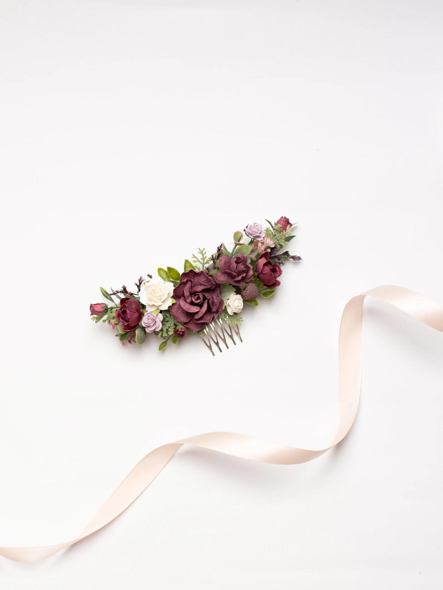 wedding flower comb, bridal flower comb, blush flower comb, boho flower comb, bridal flower comb, rustic wedding comb, bridesmaid comb, bride hair comb, holiday hair comb, burgundy floral comb, girl hair comb, headpiece, nude flower comb, pastel flower comb, pink hair comb, greenery hair piece, mini hair comb, flower hair comb, orange flower comb, pink flower comb, gray flower comb, light pink comb, ivory hair piece, vintage bridal comb, outdoor wedding, floral comb bride