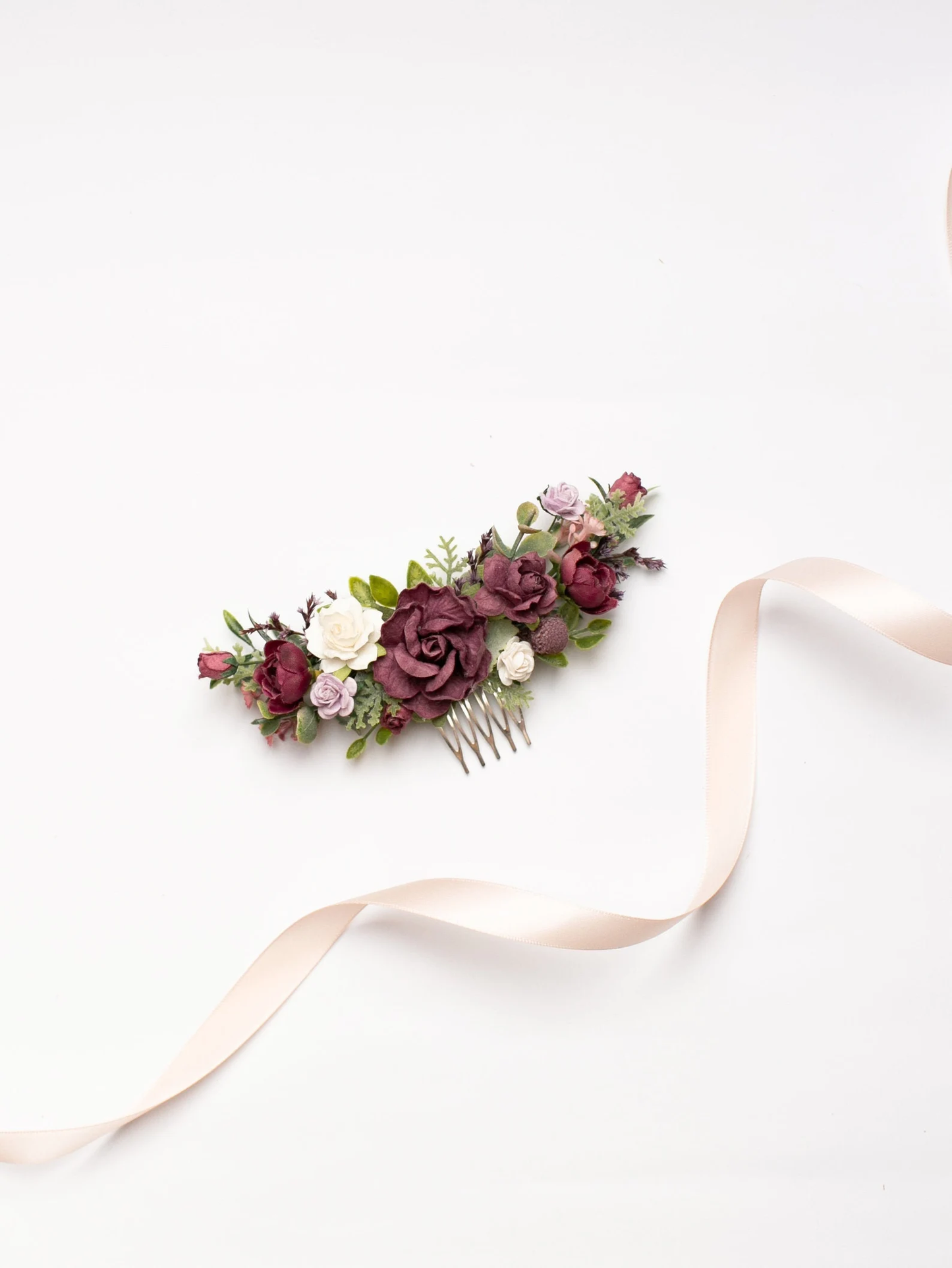 wedding flower comb, bridal flower comb, blush flower comb, boho flower comb, bridal flower comb, rustic wedding comb, bridesmaid comb, bride hair comb, holiday hair comb, burgundy floral comb, girl hair comb, headpiece, nude flower comb, pastel flower comb, pink hair comb, greenery hair piece, mini hair comb, flower hair comb, orange flower comb, pink flower comb, gray flower comb, light pink comb, ivory hair piece, vintage bridal comb, outdoor wedding, floral comb bride