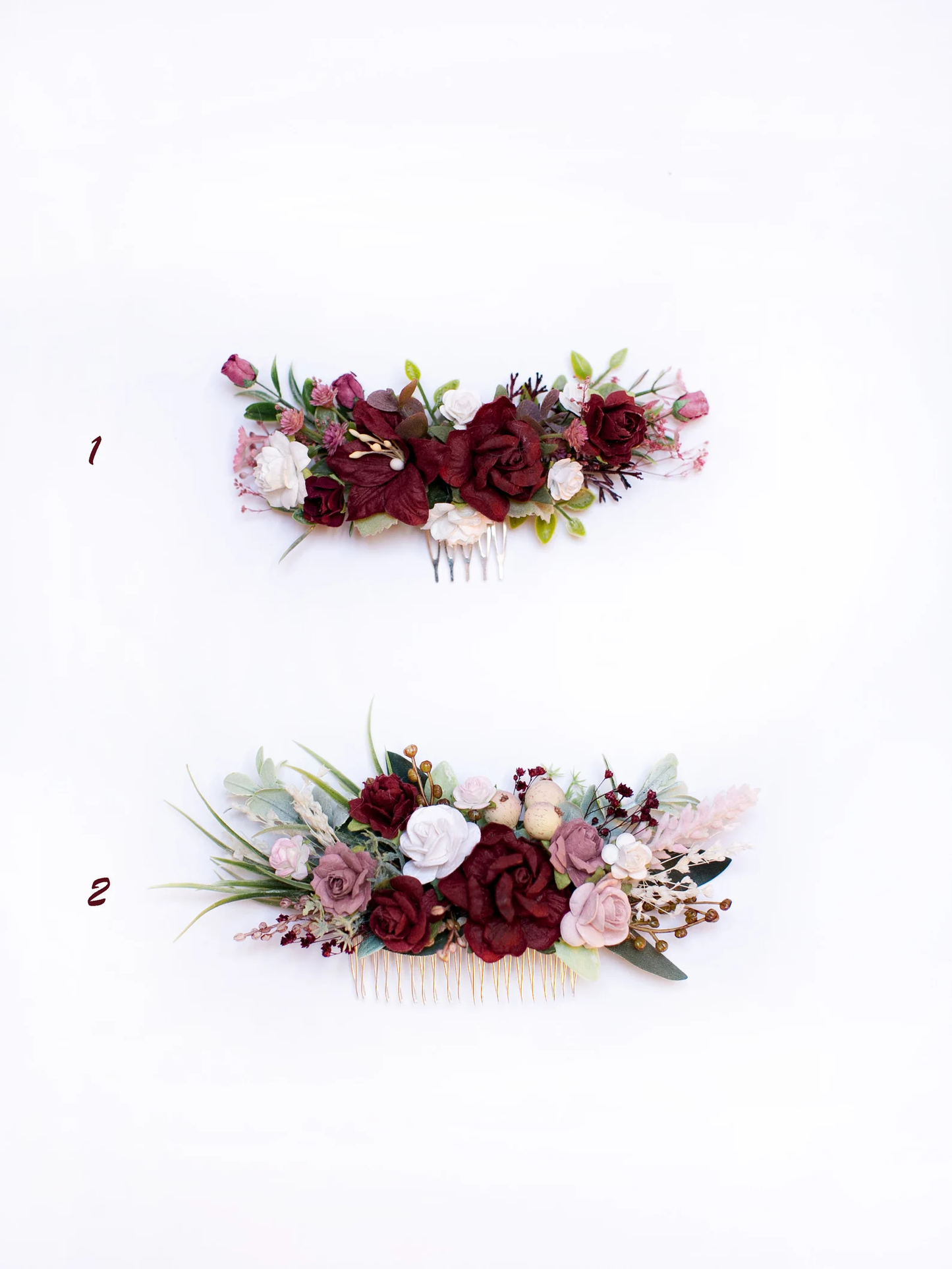 wedding flower comb, bridal flower comb, blush flower comb, boho flower comb, bridal flower comb, rustic wedding comb, bridesmaid comb, bride hair comb, holiday hair comb, burgundy floral comb, girl hair comb, headpiece, nude flower comb, pastel flower comb, pink hair comb, greenery hair piece, mini hair comb, flower hair comb, orange flower comb, pink flower comb, gray flower comb, light pink comb, ivory hair piece, vintage bridal comb, outdoor wedding, floral comb bride