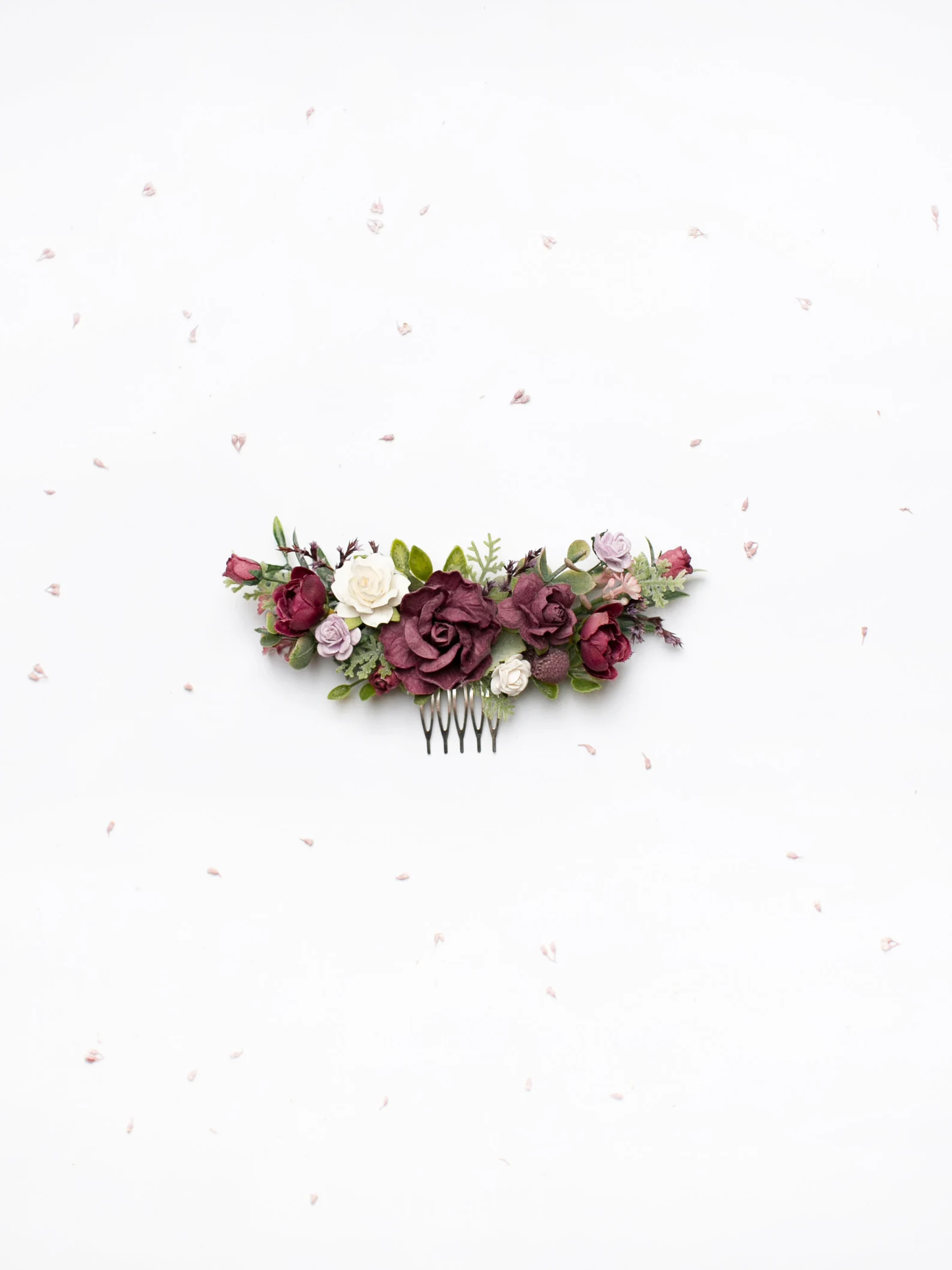 wedding flower comb, bridal flower comb, blush flower comb, boho flower comb, bridal flower comb, rustic wedding comb, bridesmaid comb, bride hair comb, holiday hair comb, burgundy floral comb, girl hair comb, headpiece, nude flower comb, pastel flower comb, pink hair comb, greenery hair piece, mini hair comb, flower hair comb, orange flower comb, pink flower comb, gray flower comb, light pink comb, ivory hair piece, vintage bridal comb, outdoor wedding, floral comb bride