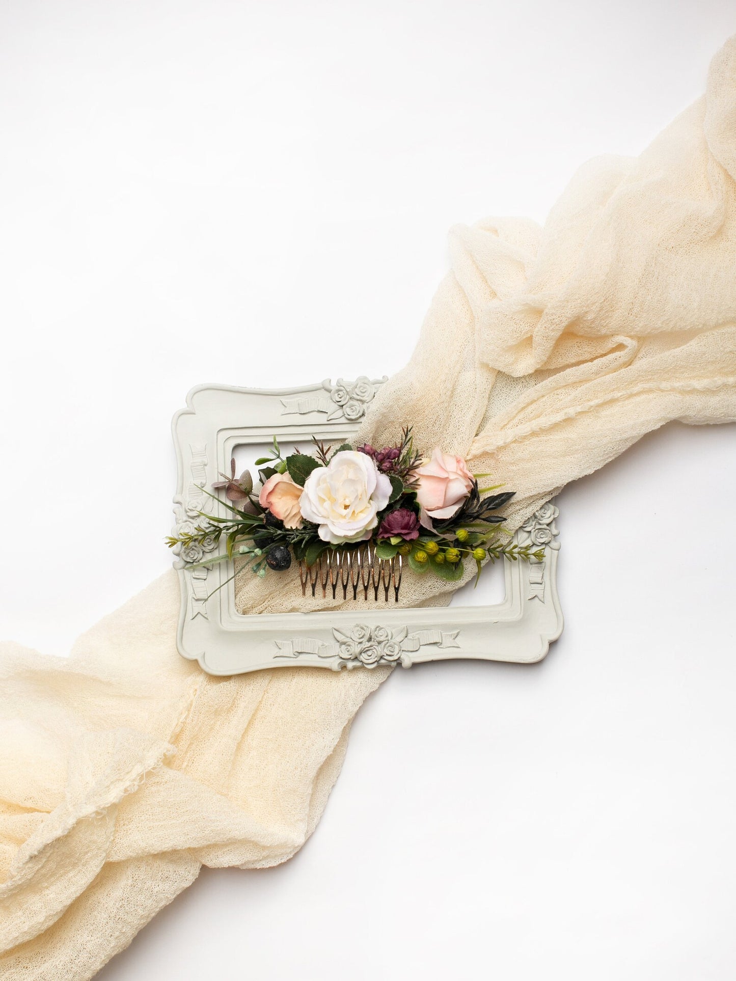 wedding flower comb, bridal flower comb, blush flower comb, boho flower comb, bridal flower comb, rustic wedding comb, bridesmaid comb, bride hair comb, holiday hair comb, burgundy floral comb, girl hair comb, nude flower comb, pastel flower comb, pink hair comb, greenery hair piece, mini hair comb, flower hair comb, orange flower comb, pink flower comb, gray flower comb, light pink comb, ivory hair piece, vintage bridal comb, outdoor wedding, floral comb bride
