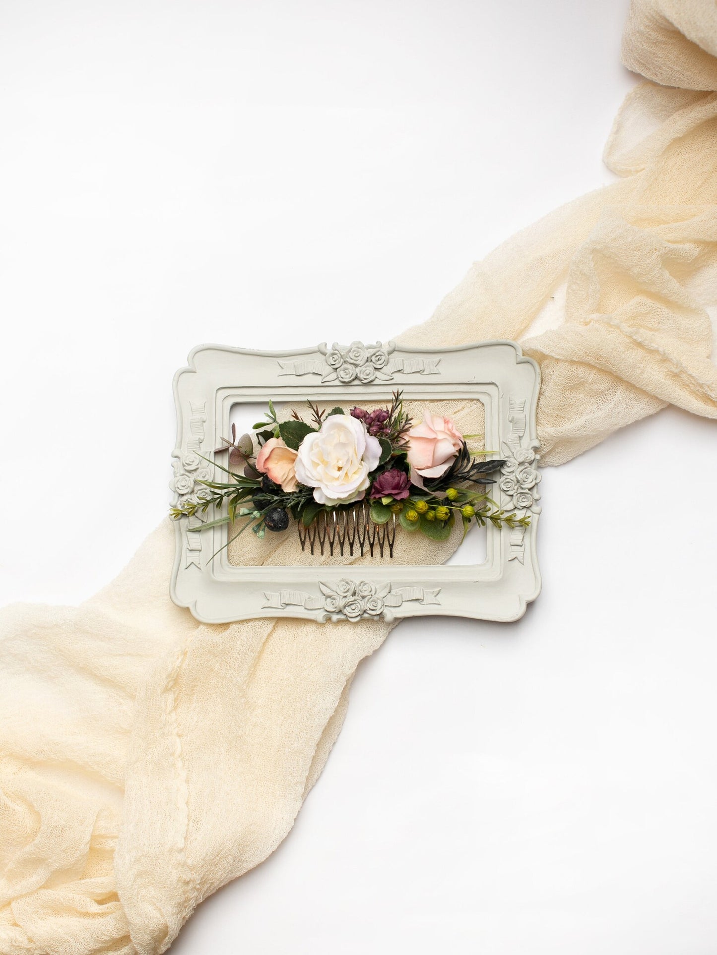wedding flower comb, bridal flower comb, blush flower comb, boho flower comb, bridal flower comb, rustic wedding comb, bridesmaid comb, bride hair comb, holiday hair comb, burgundy floral comb, girl hair comb, nude flower comb, pastel flower comb, pink hair comb, greenery hair piece, mini hair comb, flower hair comb, orange flower comb, pink flower comb, gray flower comb, light pink comb, ivory hair piece, vintage bridal comb, outdoor wedding, floral comb bride