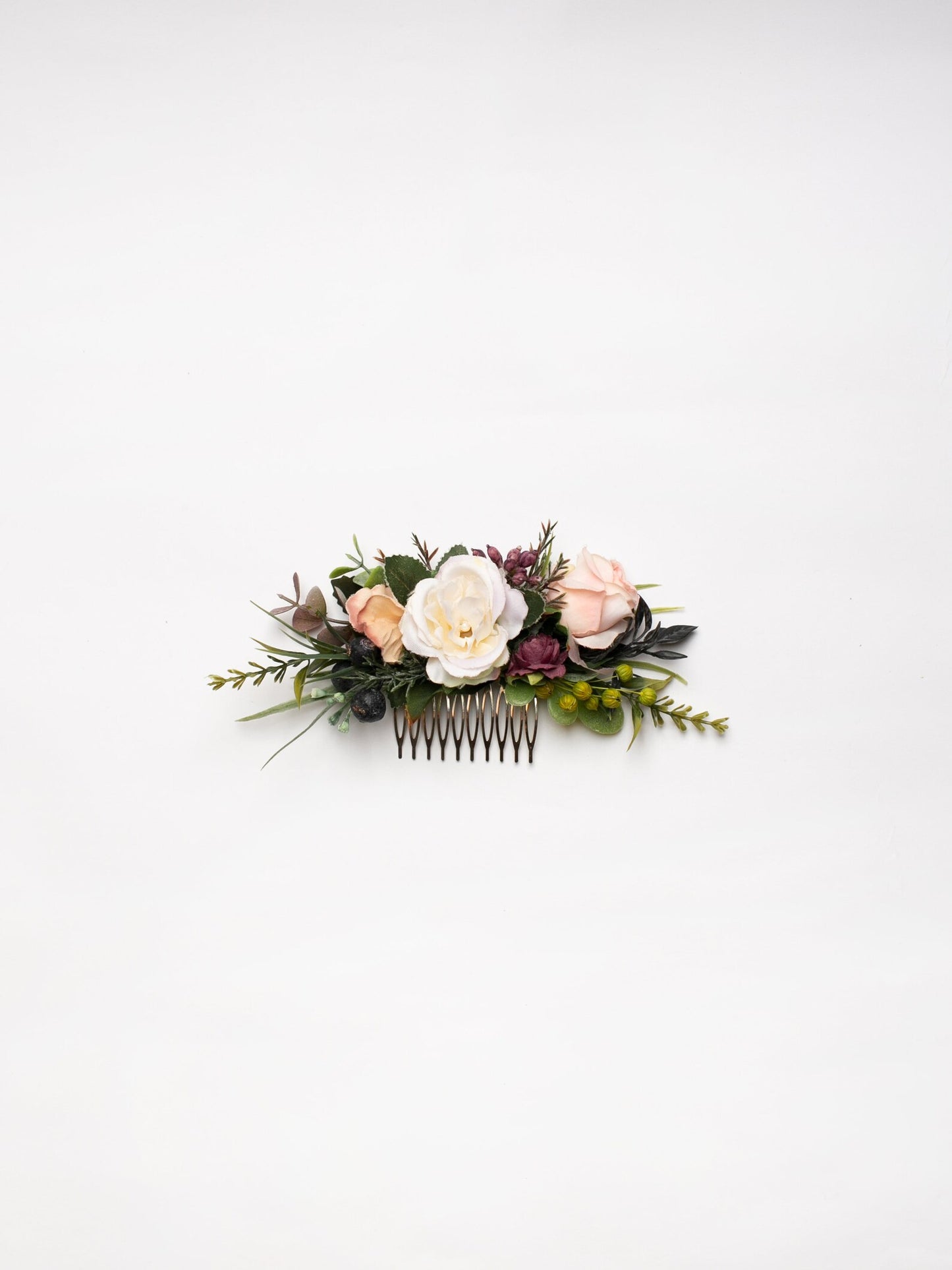 wedding flower comb, bridal flower comb, blush flower comb, boho flower comb, bridal flower comb, rustic wedding comb, bridesmaid comb, bride hair comb, holiday hair comb, burgundy floral comb, girl hair comb, nude flower comb, pastel flower comb, pink hair comb, greenery hair piece, mini hair comb, flower hair comb, orange flower comb, pink flower comb, gray flower comb, light pink comb, ivory hair piece, vintage bridal comb, outdoor wedding, floral comb bride