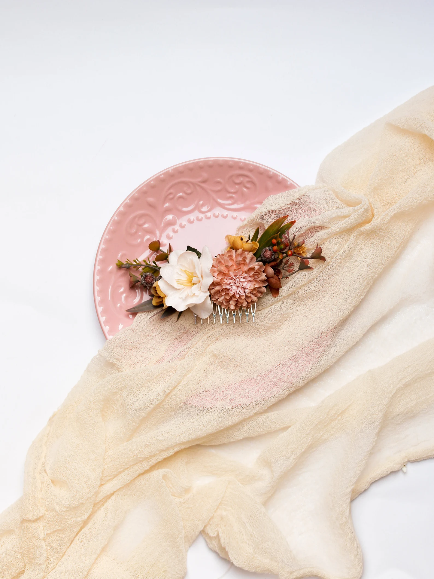 wedding flower comb, bridal flower comb, blush flower comb, boho flower comb, bridal flower comb, rustic wedding comb, bridesmaid comb, bride hair comb, holiday hair comb, burgundy floral comb, girl hair comb, nude flower comb, pastel flower comb, pink hair comb, greenery hair piece, mini hair comb, flower hair comb, orange flower comb, pink flower comb, gray flower comb, light pink comb, ivory hair piece, vintage bridal comb, outdoor wedding, floral comb bride