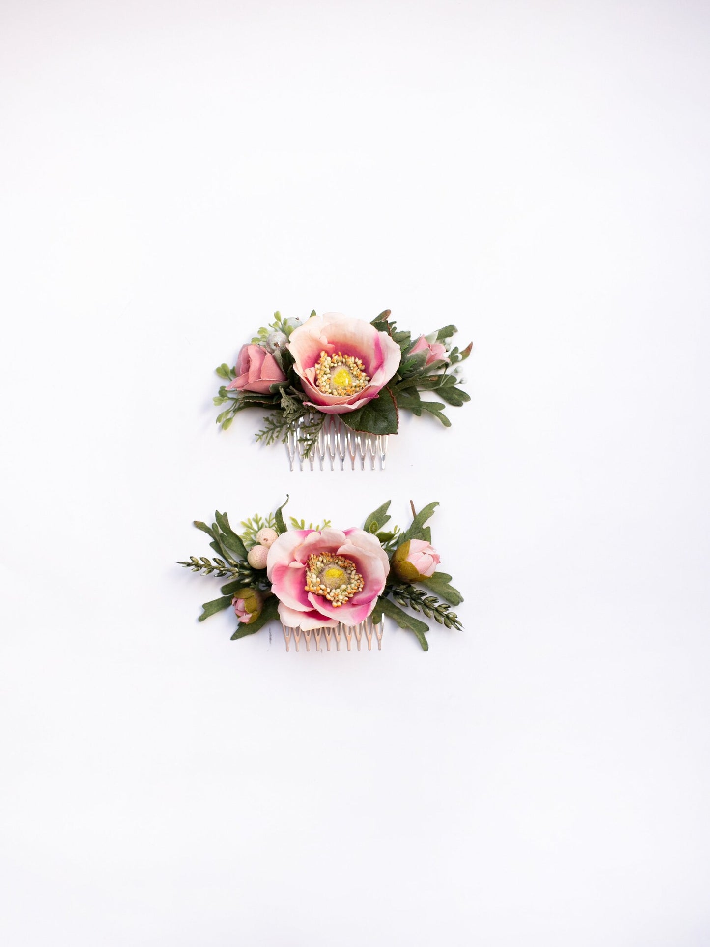 wedding flower comb, bridal flower comb, blush flower comb, boho flower comb, bridal flower comb, rustic wedding comb, bridesmaid comb, bride hair comb, holiday hair comb, burgundy floral comb, girl hair comb, headpiece, nude flower comb, pastel flower comb, pink hair comb, greenery hair piece, mini hair comb, flower hair comb, orange flower comb, pink flower comb, gray flower comb, light pink comb, ivory hair piece, vintage bridal comb, outdoor wedding, floral comb bride