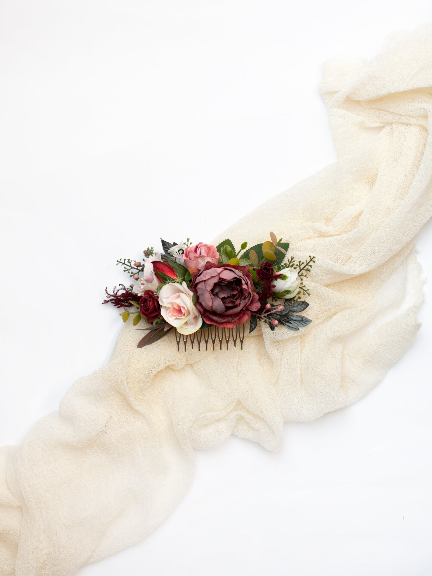 wedding flower comb, bridal flower comb, blush flower comb, boho flower comb, bridal flower comb, rustic wedding comb, bridesmaid comb, bride hair comb, holiday hair comb, burgundy floral comb, girl hair comb, headpiece, nude flower comb, pastel flower comb, pink hair comb, greenery hair piece, mini hair comb, flower hair comb, orange flower comb, pink flower comb, gray flower comb, light pink comb, ivory hair piece, vintage bridal comb, outdoor wedding, floral comb bride