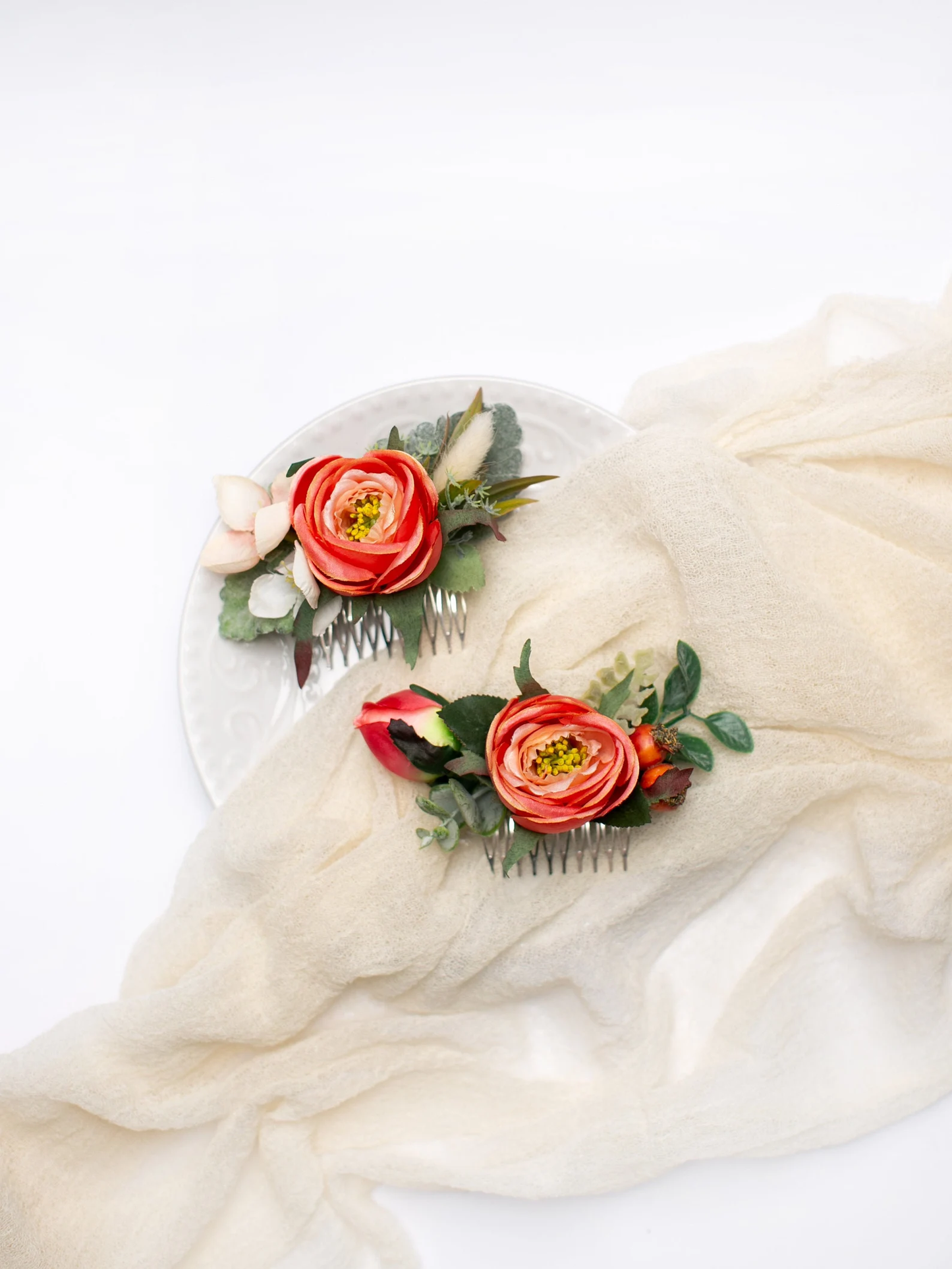 wedding flower comb, bridal flower comb, blush flower comb, boho flower comb, bridal flower comb, rustic wedding comb, bridesmaid comb, bride hair comb, holiday hair comb, burgundy floral comb, girl hair comb, headpiece, nude flower comb, pastel flower comb, pink hair comb, greenery hair piece, mini hair comb, flower hair comb, orange flower comb, pink flower comb, gray flower comb, light pink comb, ivory hair piece, vintage bridal comb, outdoor wedding, floral comb bride