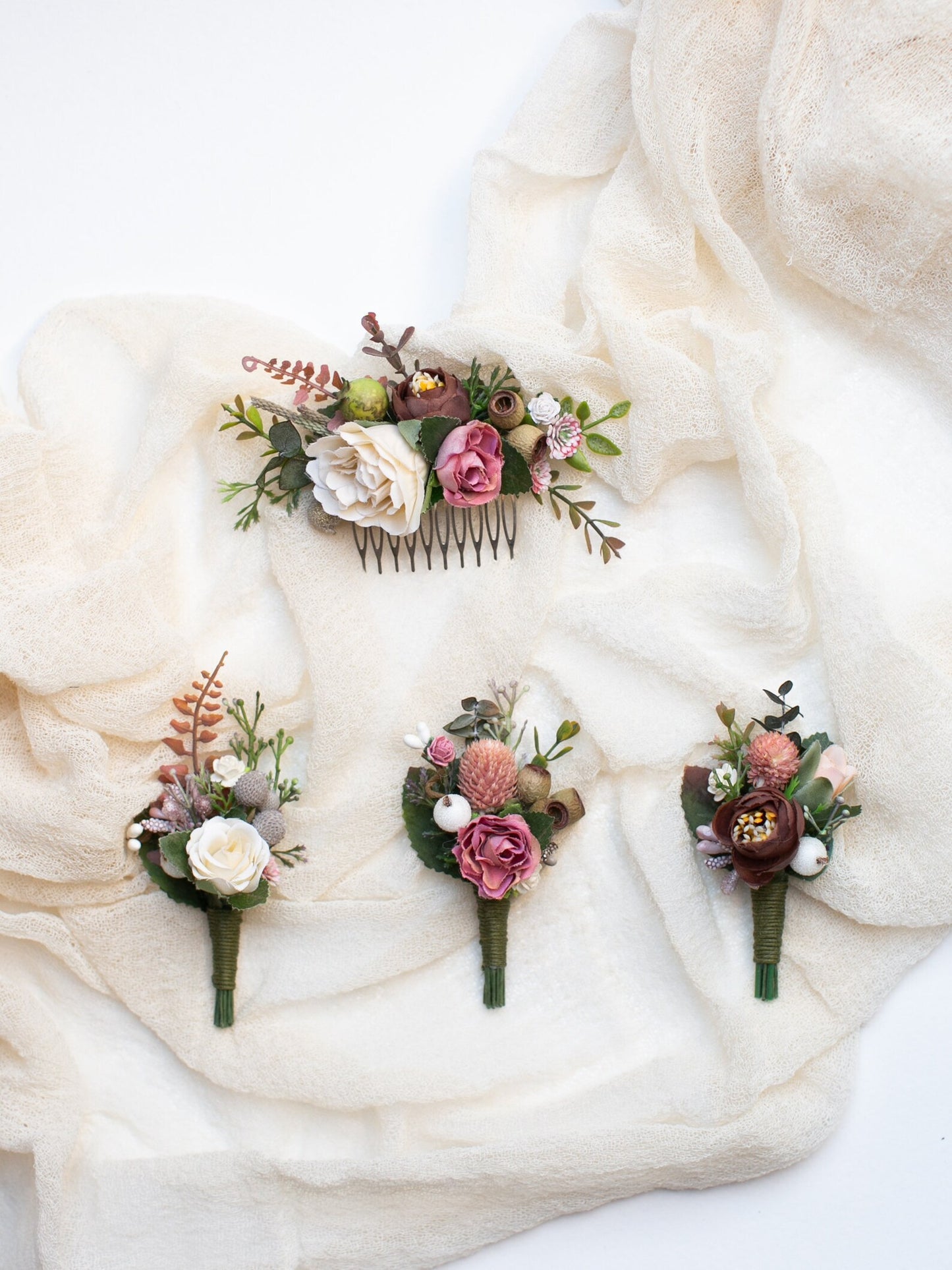 wedding flower comb, bridal flower comb, blush flower comb, boho flower comb, bridal flower comb, rustic wedding comb, bridesmaid comb, bride hair comb, holiday hair comb, burgundy floral comb, girl hair comb, nude flower comb, pastel flower comb, pink hair comb, greenery hair piece, mini hair comb, flower hair comb, orange flower comb, pink flower comb, gray flower comb, light pink comb, ivory hair piece, vintage bridal comb, outdoor wedding, floral comb bride