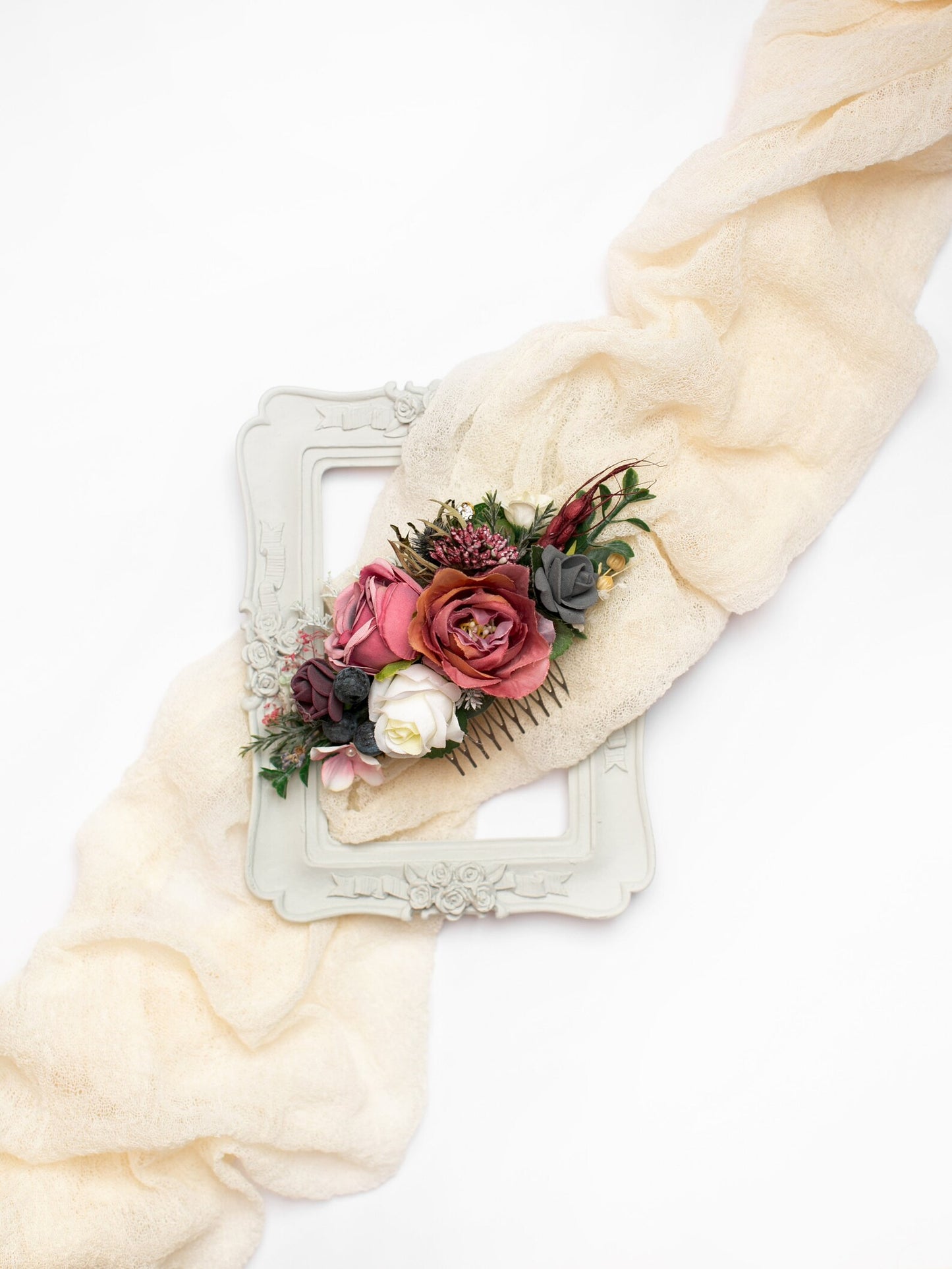 wedding flower comb, bridal flower comb, blush flower comb, boho flower comb, bridal flower comb, rustic wedding comb, bridesmaid comb, bride hair comb, holiday hair comb, burgundy floral comb, girl hair comb, nude flower comb, pastel flower comb, pink hair comb, greenery hair piece, mini hair comb, flower hair comb, orange flower comb, pink flower comb, gray flower comb, light pink comb, ivory hair piece, vintage bridal comb, outdoor wedding, floral comb bride