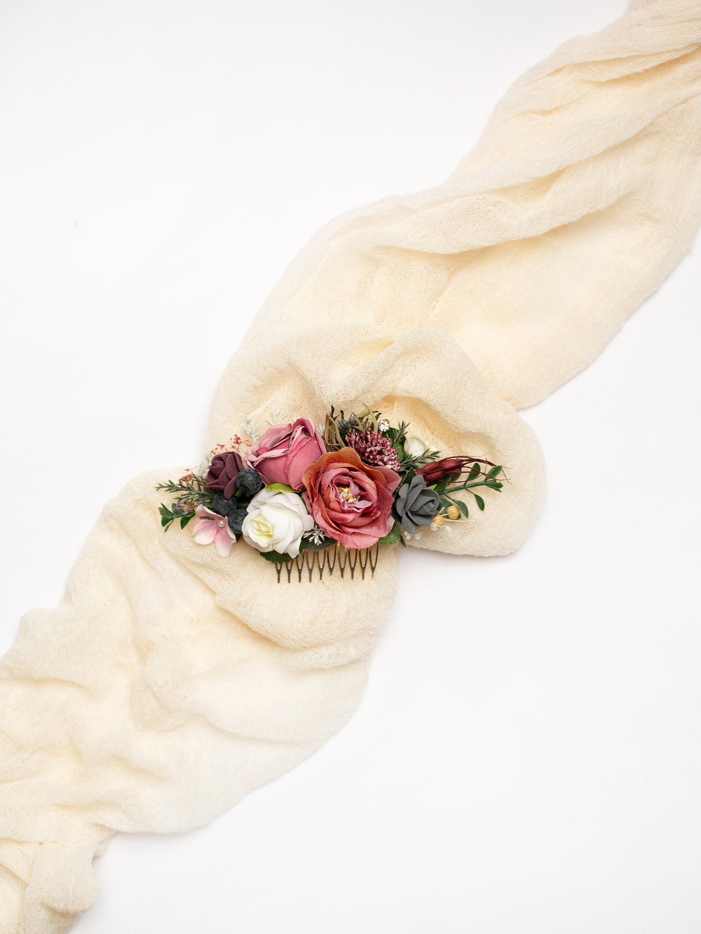 wedding flower comb, bridal flower comb, blush flower comb, boho flower comb, bridal flower comb, rustic wedding comb, bridesmaid comb, bride hair comb, holiday hair comb, burgundy floral comb, girl hair comb, nude flower comb, pastel flower comb, pink hair comb, greenery hair piece, mini hair comb, flower hair comb, orange flower comb, pink flower comb, gray flower comb, light pink comb, ivory hair piece, vintage bridal comb, outdoor wedding, floral comb bride