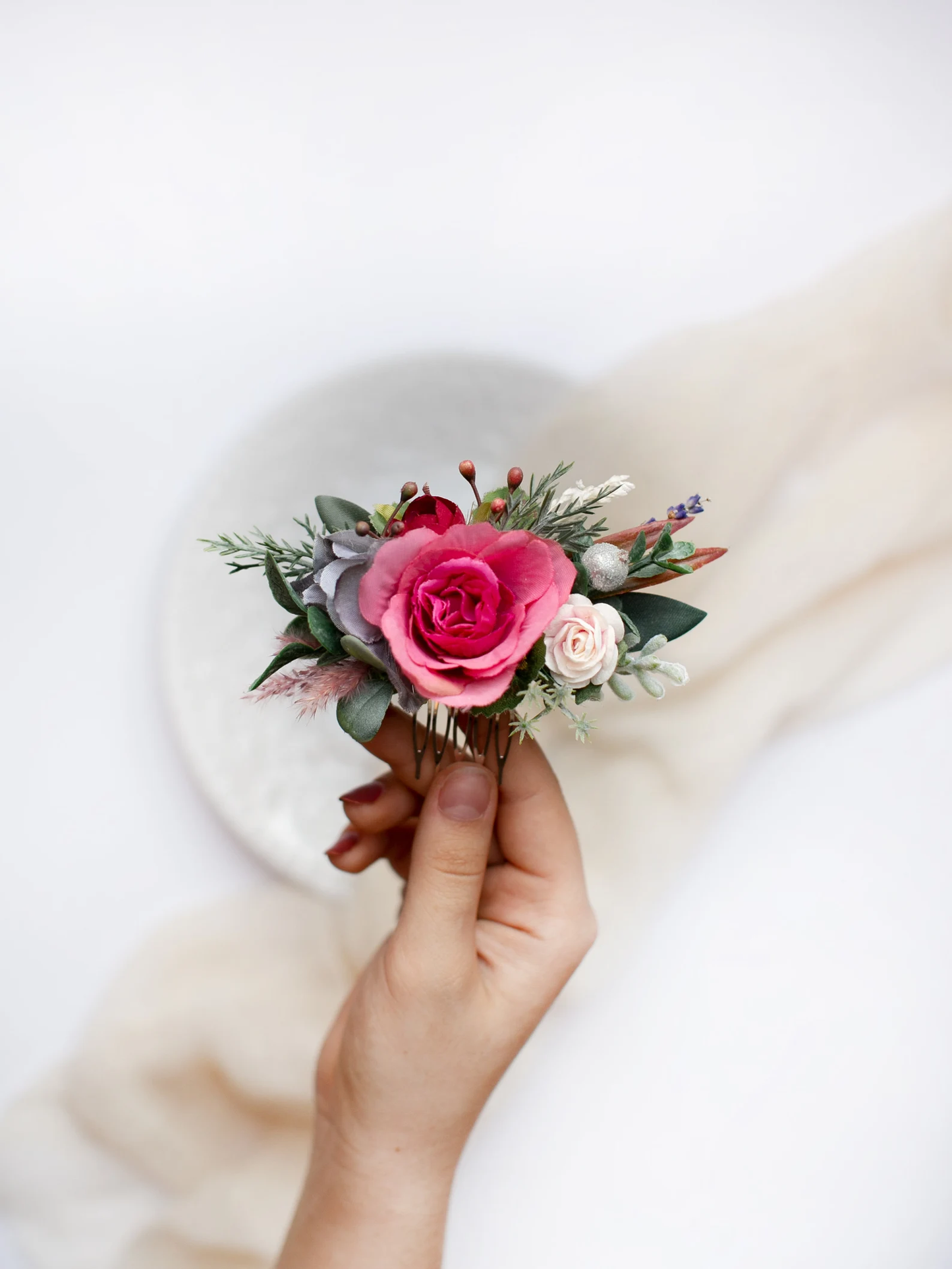 wedding flower comb, bridal flower comb, blush flower comb, boho flower comb, bridal flower comb, rustic wedding comb, bridesmaid comb, bride hair comb, holiday hair comb, burgundy floral comb, girl hair comb, headpiece, nude flower comb, pastel flower comb, pink hair comb, greenery hair piece, mini hair comb, flower hair comb, orange flower comb, pink flower comb, gray flower comb, light pink comb, ivory hair piece, vintage bridal comb, outdoor wedding, floral comb bride