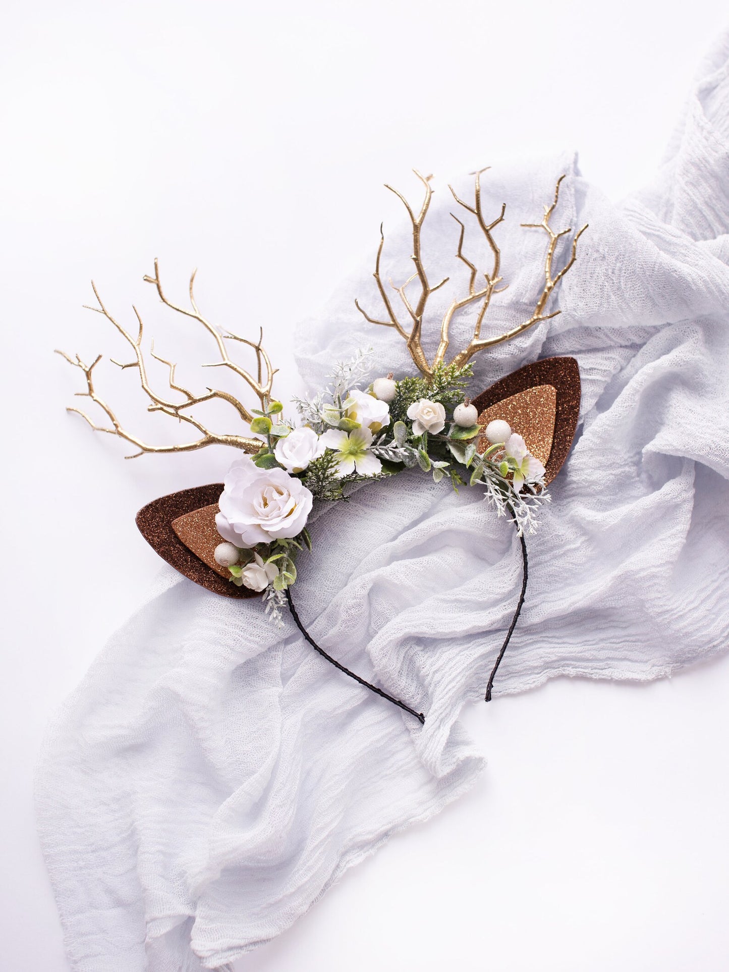 deer antler headband, headband, christmas deer headband, deer headband, winter deer flower crown, deer ears floral headband, christmas reindeer ears, winter deer horns, holiday headband, reindeer antler headband, antler headband christmas, deer headdress, baby deer costume, toddler floral crown, christmas crown with horns, bridal flower crown, flower girl crown, flower crown, woodland crown, bridal floral crown, boho flower crown, eucalyptus crown, flower girl headband, fall flower crown