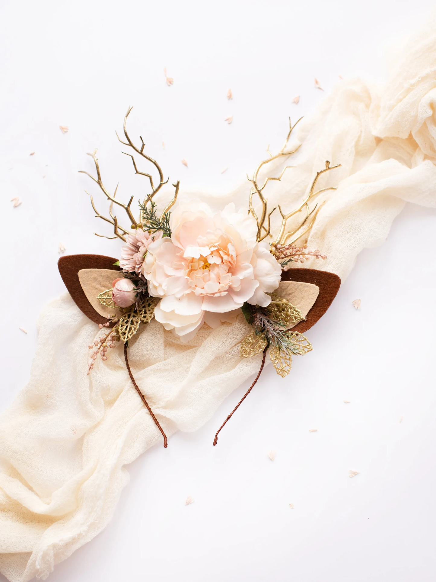 deer antler headband, headband, christmas deer headband, deer headband, winter deer flower crown, deer ears floral headband, christmas reindeer ears, winter deer horns, holiday headband, reindeer antler headband, antler headband christmas, deer headdress, baby deer costume, toddler floral crown, bridal flower crown, flower girl crown, flower crown, woodland crown, bridal floral crown, boho flower crown, eucalyptus crown, flower girl headband, fall flower crown
