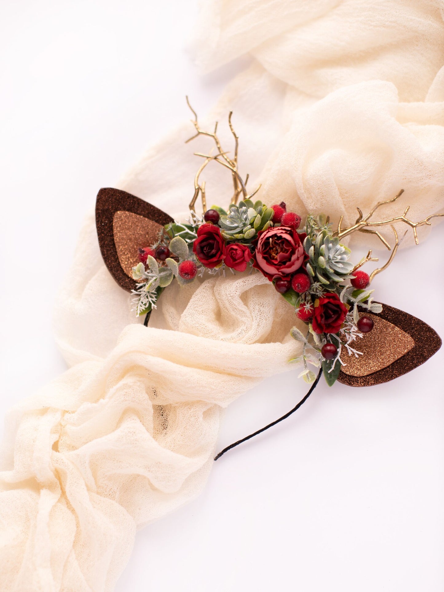 deer antler headband, headband, christmas deer headband, deer headband, winter deer flower crown, deer ears floral headband, christmas reindeer ears, winter deer horns, holiday headband, reindeer antler headband, antler headband christmas, deer headdress, baby deer costume, toddler floral crown, christmas crown with horns, bridal flower crown, flower girl crown, flower crown, woodland crown, bridal floral crown, boho flower crown, eucalyptus crown, flower girl headband, fall flower crown