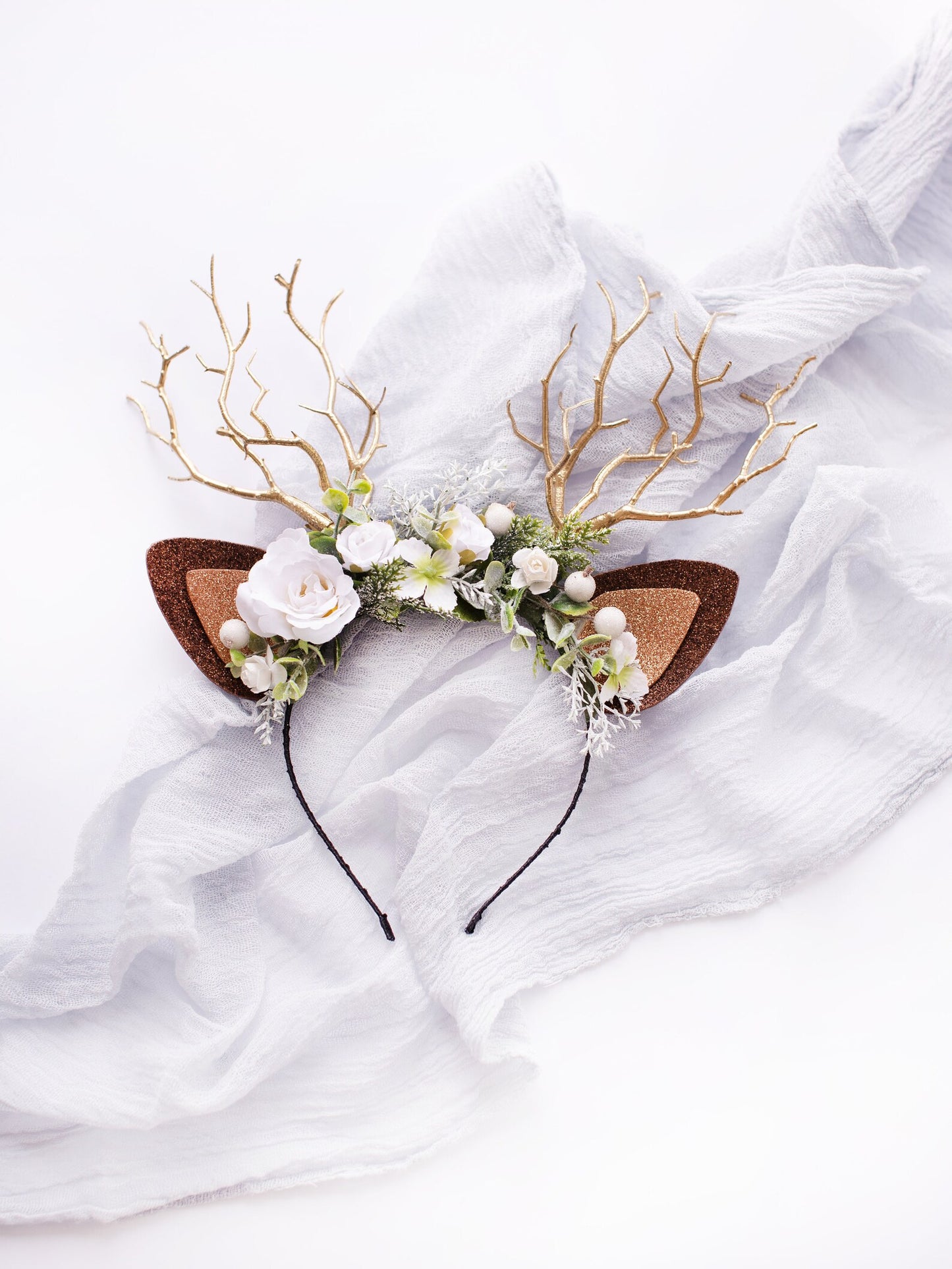 deer antler headband, headband, christmas deer headband, deer headband, winter deer flower crown, deer ears floral headband, christmas reindeer ears, winter deer horns, holiday headband, reindeer antler headband, antler headband christmas, deer headdress, baby deer costume, toddler floral crown, christmas crown with horns, bridal flower crown, flower girl crown, flower crown, woodland crown, bridal floral crown, boho flower crown, eucalyptus crown, flower girl headband, fall flower crown
