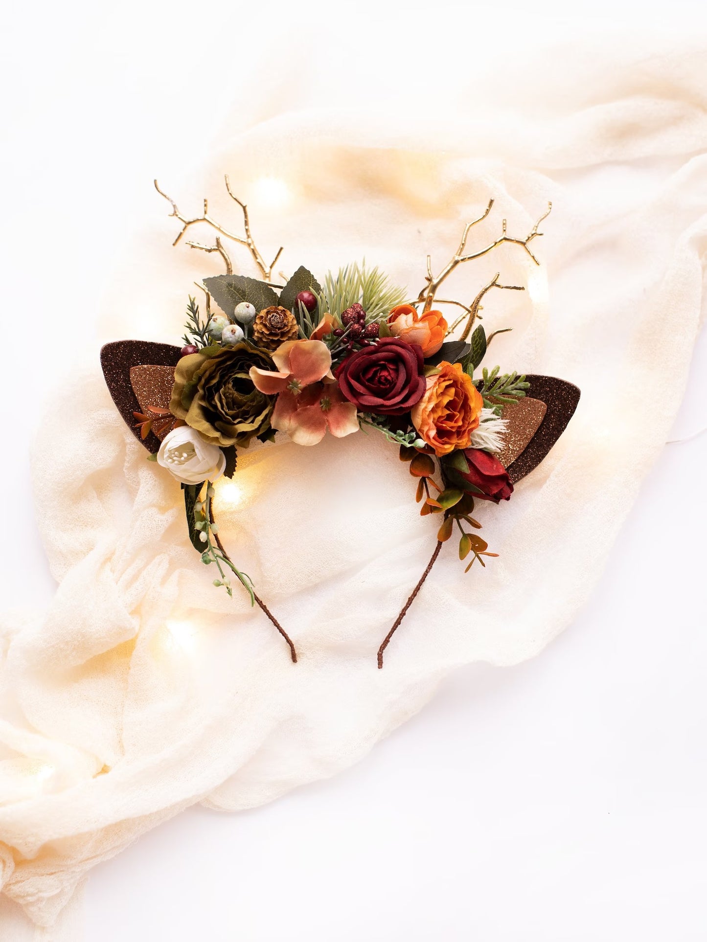 deer antler headband, headband, christmas deer headband, deer headband, winter deer flower crown, deer ears floral headband, christmas reindeer ears, winter deer horns, holiday headband, reindeer antler headband, antler headband christmas, deer headdress, baby deer costume, toddler floral crown, christmas crown with horns, bridal flower crown, flower girl crown, flower crown, woodland crown, bridal floral crown, boho flower crown, eucalyptus crown, flower girl headband, fall flower crown
