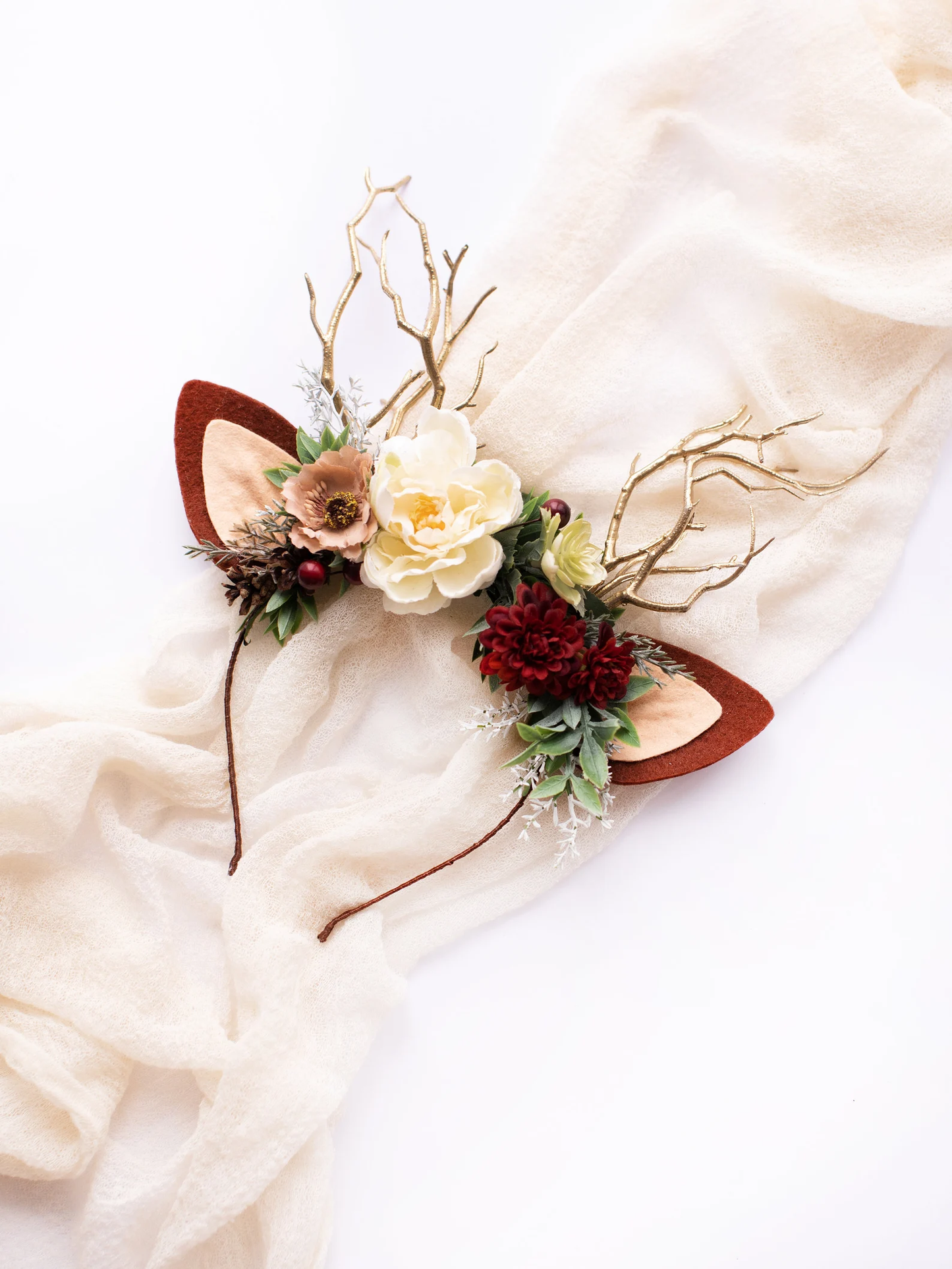 deer antler headband, headband, christmas deer headband, deer headband, winter deer flower crown, deer ears floral headband, christmas reindeer ears, winter deer horns, holiday headband, reindeer antler headband, antler headband christmas, deer headdress, baby deer costume, toddler floral crown, christmas crown with horns, bridal flower crown, flower girl crown, flower crown, woodland crown, bridal floral crown, boho flower crown, eucalyptus crown, flower girl headband, fall flower crown