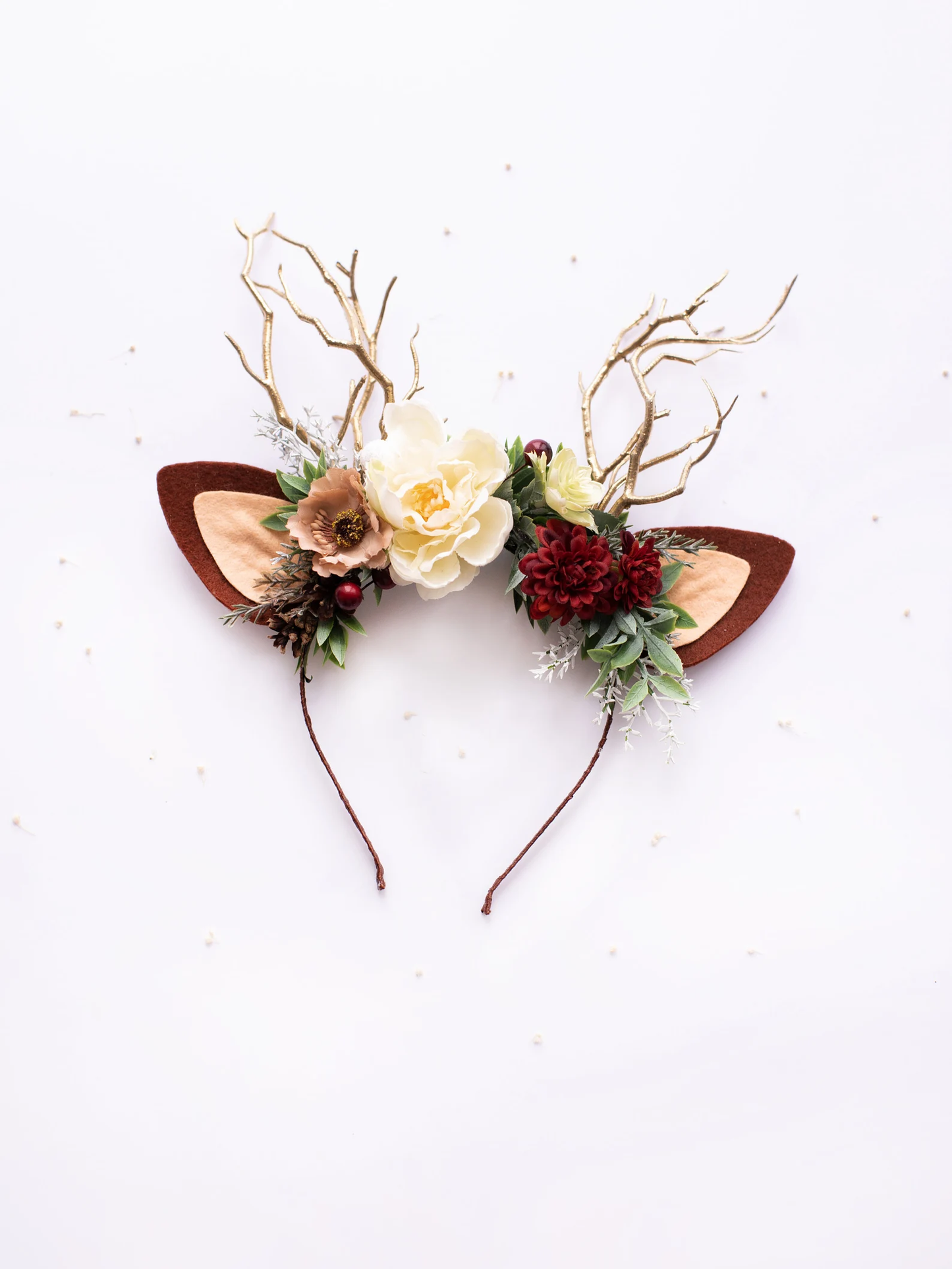 deer antler headband, headband, christmas deer headband, deer headband, winter deer flower crown, deer ears floral headband, christmas reindeer ears, winter deer horns, holiday headband, reindeer antler headband, antler headband christmas, deer headdress, baby deer costume, toddler floral crown, christmas crown with horns, bridal flower crown, flower girl crown, flower crown, woodland crown, bridal floral crown, boho flower crown, eucalyptus crown, flower girl headband, fall flower crown