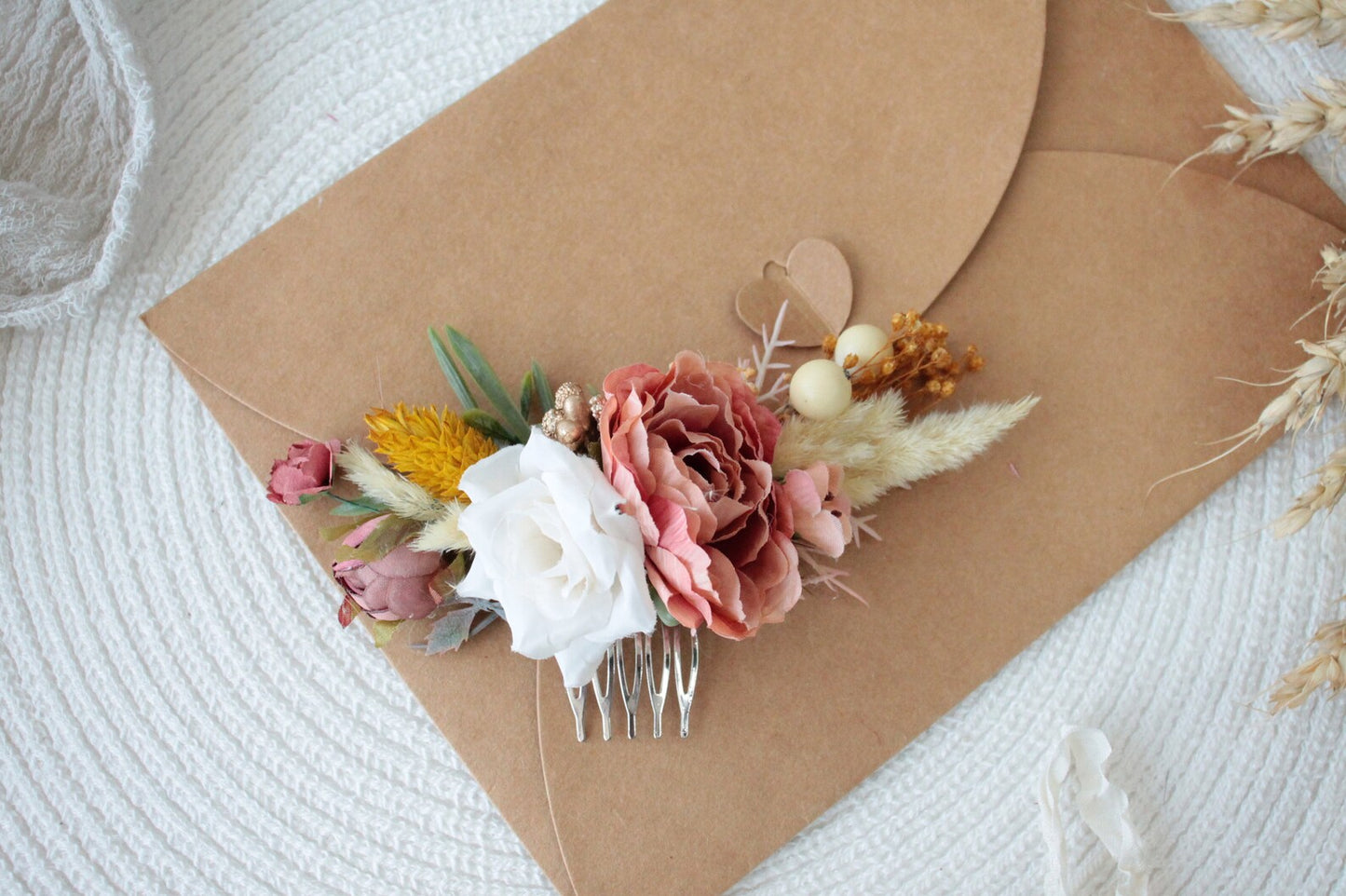 wedding flower comb, bridal flower comb, blush flower comb, boho flower comb, bridal flower comb, rustic wedding comb, bridesmaid comb, bride hair comb, holiday hair comb, burgundy floral comb, girl hair comb, nude flower comb, pastel flower comb, pink hair comb, greenery hair piece, mini hair comb, flower hair comb, orange flower comb, pink flower comb, gray flower comb, light pink comb, ivory hair piece, vintage bridal comb, outdoor wedding, floral comb bride