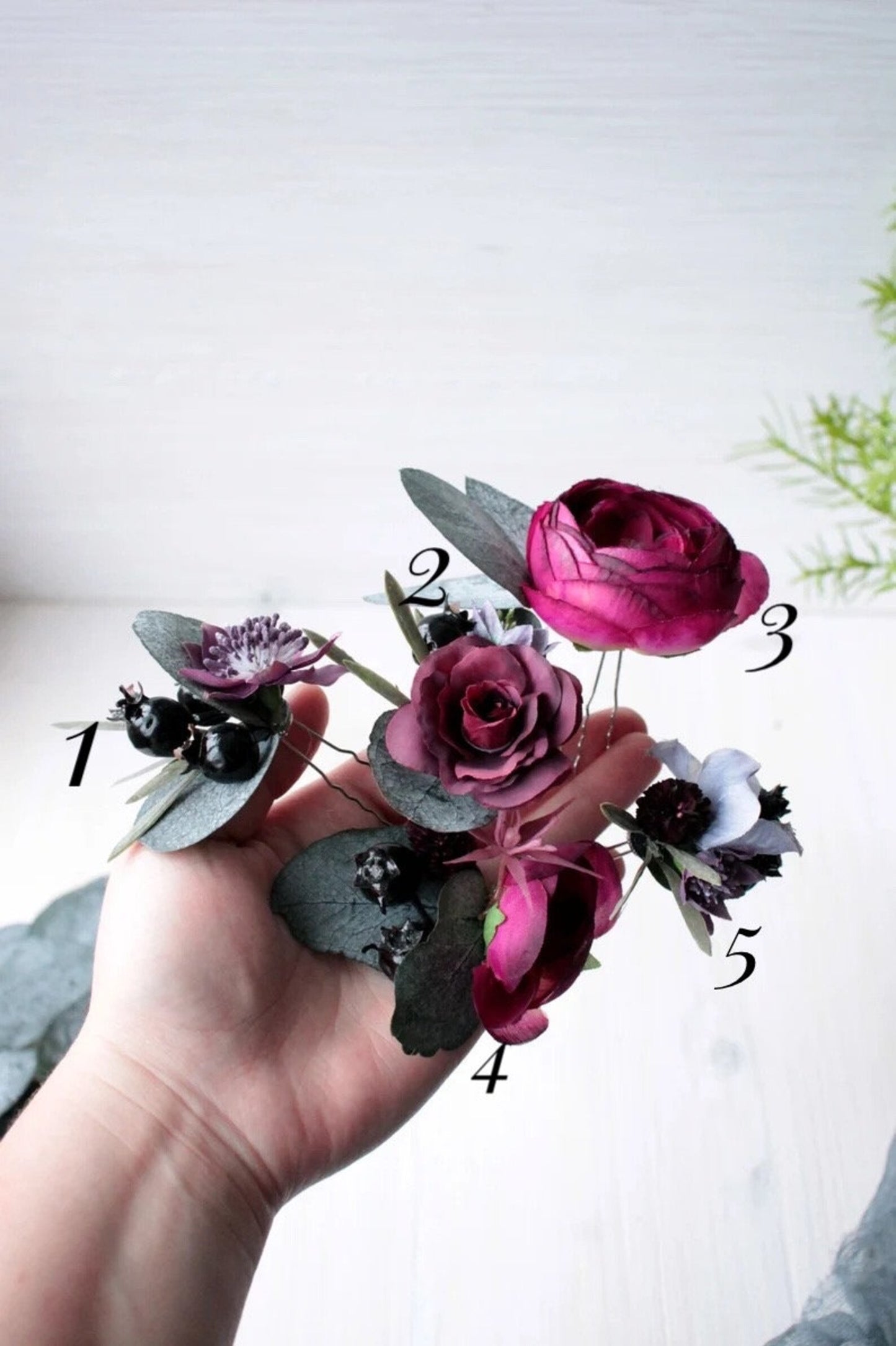 floral hair pin, bridesmaid hair pin, pink hair pin, toddler floral crown, bridal flower crown, flower girl crown, flower crown, woodland crown, bridal floral crown, boho flower crown, eucalyptus crown, flower girl headband, baby flower crown, burgundy crown, pink flower crown, boho floral crown, fall flower crown, rustic flower crown, spring flower crown