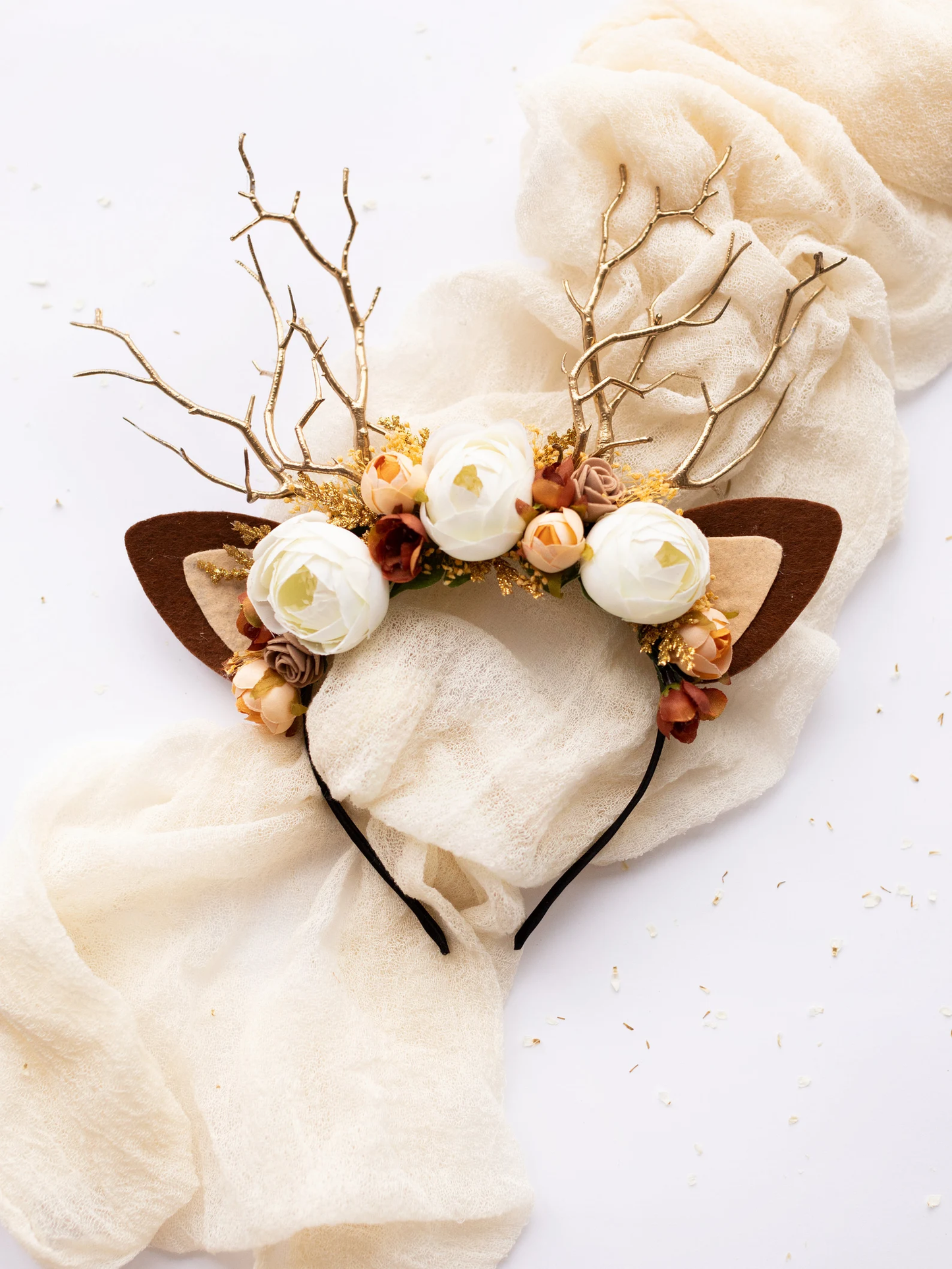 deer antler headband, headband, christmas deer headband, deer headband, winter deer flower crown, deer ears floral headband, christmas reindeer ears, winter deer horns, holiday headband, reindeer antler headband, antler headband christmas, deer headdress, baby deer costume, toddler floral crown, bridal flower crown, flower girl crown, flower crown, woodland crown, bridal floral crown, boho flower crown, eucalyptus crown, flower girl headband, fall flower crown