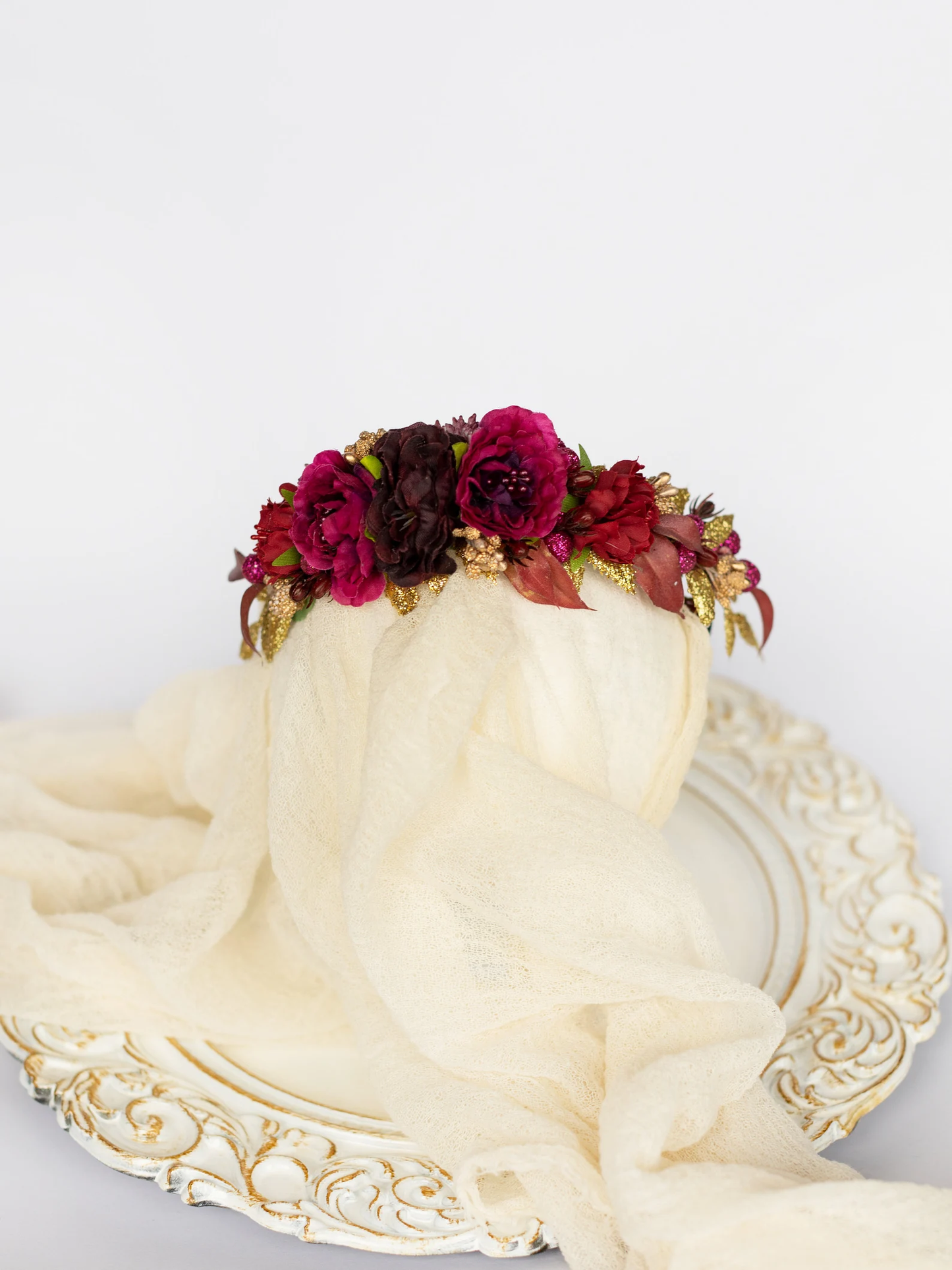 newborn headband, toddler floral crow, christmas baby headband, flower girl crown, winter head wreath, baby breath headband, bridal flower crown, flower girl crown, flower crown, woodland crown, bridal floral crown, boho flower crown, eucalyptus crown, flower girl headband, baby flower crown, burgundy crown, pink flower crown, boho floral crown, fall flower crown, rustic flower crown, spring flower crown