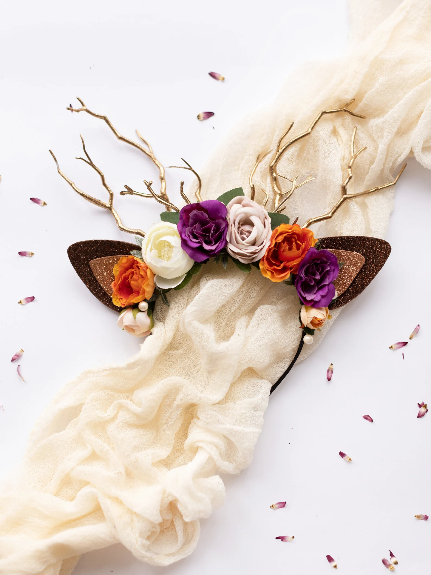 deer antler headband, headband, christmas deer headband, deer headband, winter deer flower crown, deer ears floral headband, christmas reindeer ears, winter deer horns, holiday headband, reindeer antler headband, antler headband christmas, deer headdress, baby deer costume, toddler floral crown, christmas crown with horns, bridal flower crown, flower girl crown, flower crown, woodland crown, bridal floral crown, boho flower crown, eucalyptus crown, flower girl headband, fall flower crown