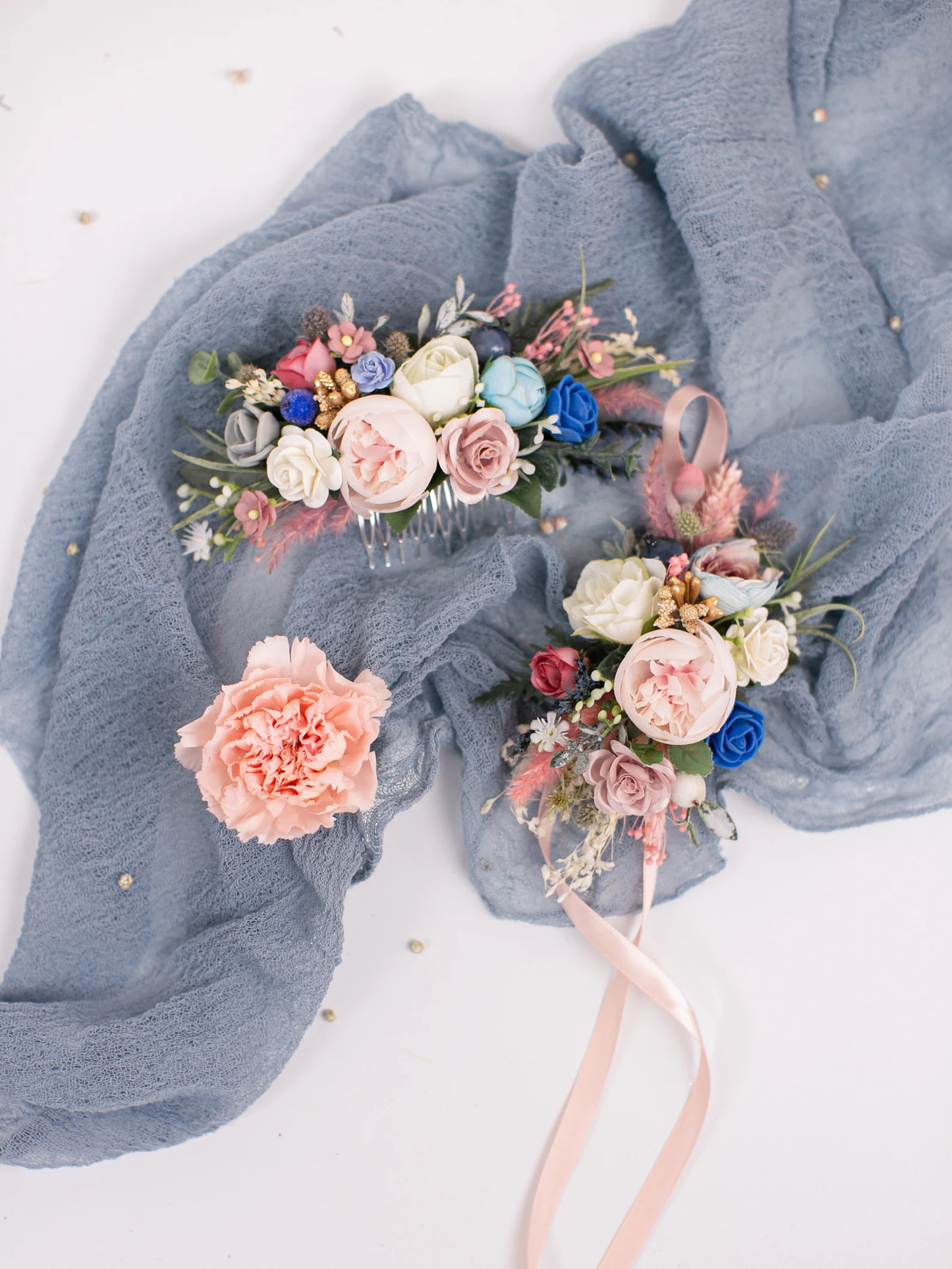 wedding flower comb, bridal flower comb, blush flower comb, boho flower comb, bridal flower comb, rustic wedding comb, bridesmaid comb, bride hair comb, holiday hair comb, burgundy floral comb, girl hair comb, nude flower comb, pastel flower comb, pink hair comb, greenery hair piece, mini hair comb, flower hair comb, orange flower comb, pink flower comb, gray flower comb, light pink comb, ivory hair piece, vintage bridal comb, outdoor wedding, floral comb bride