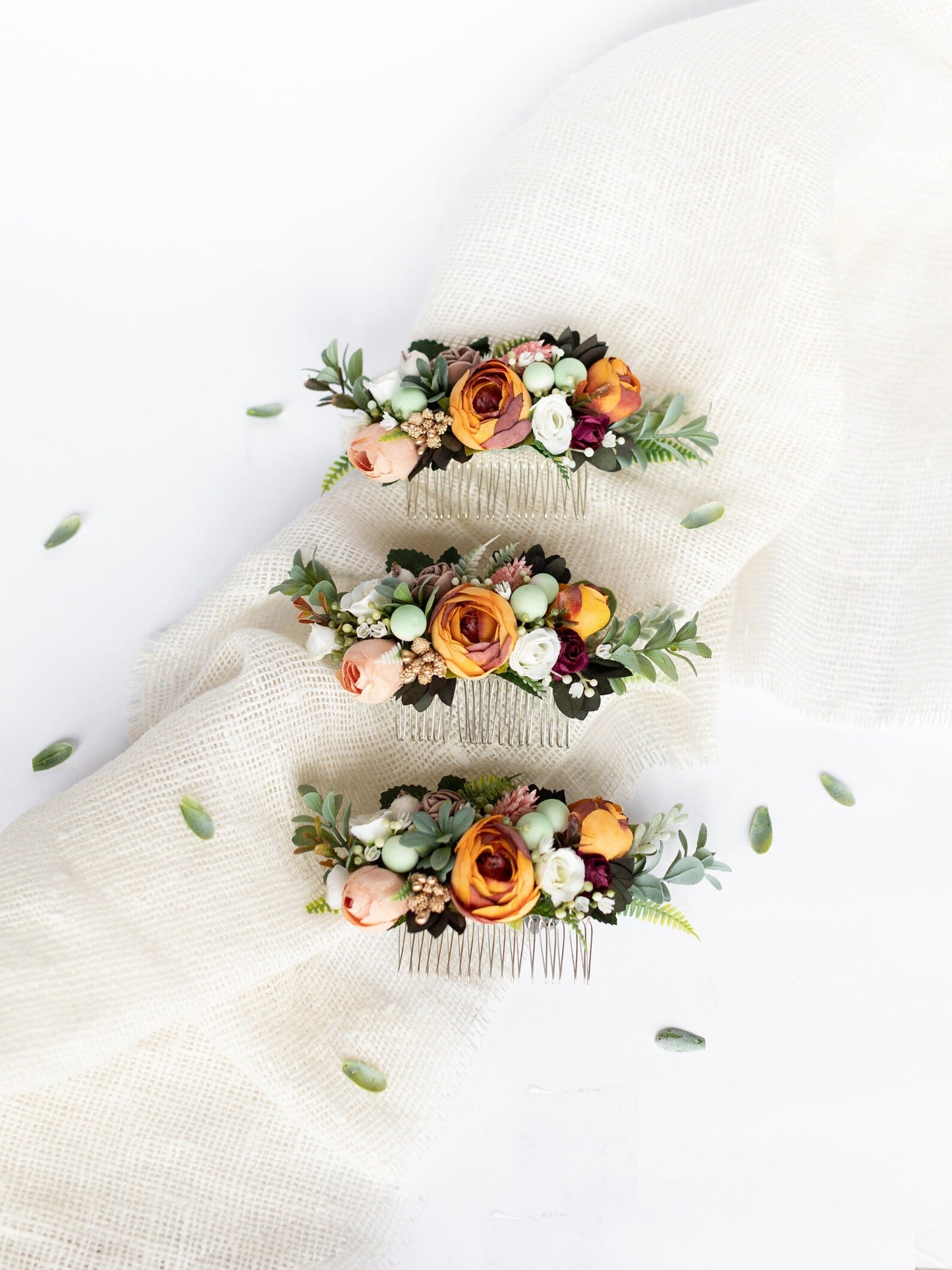 wedding flower comb, bridal flower comb, blush flower comb, boho flower comb, bridal flower comb, rustic wedding comb, bridesmaid comb, bride hair comb, holiday hair comb, burgundy floral comb, girl hair comb, headpiece, nude flower comb, pastel flower comb, pink hair comb, greenery hair piece, mini hair comb, flower hair comb, orange flower comb, pink flower comb, gray flower comb, light pink comb, ivory hair piece, vintage bridal comb, outdoor wedding, floral comb bride