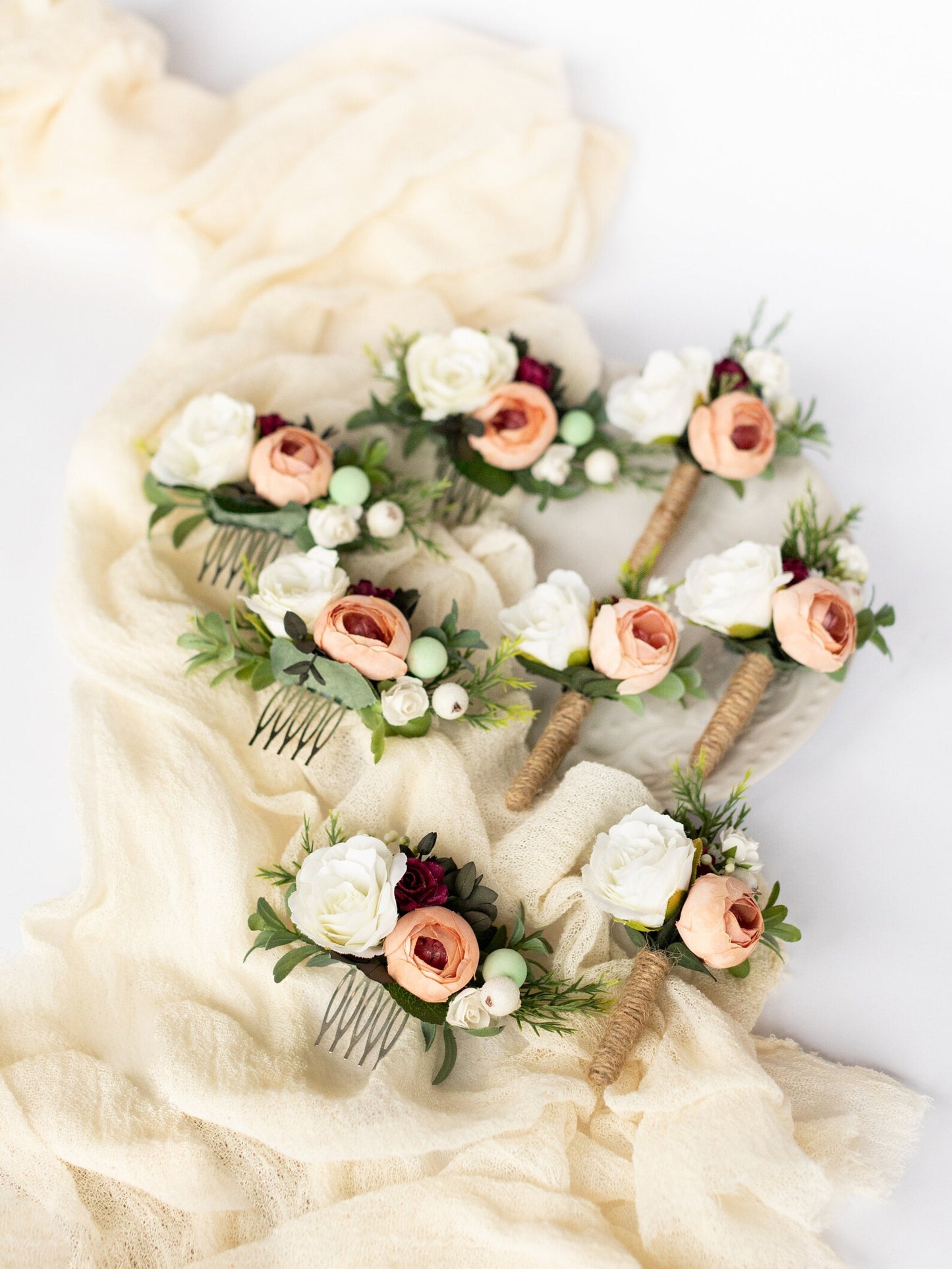 wedding flower comb, bridal flower comb, blush flower comb, boho flower comb, bridal flower comb, rustic wedding comb, bridesmaid comb, bride hair comb, holiday hair comb, burgundy floral comb, girl hair comb, headpiece, nude flower comb, pastel flower comb, pink hair comb, greenery hair piece, mini hair comb, flower hair comb, orange flower comb, pink flower comb, gray flower comb, light pink comb, ivory hair piece, vintage bridal comb, outdoor wedding, floral comb bride