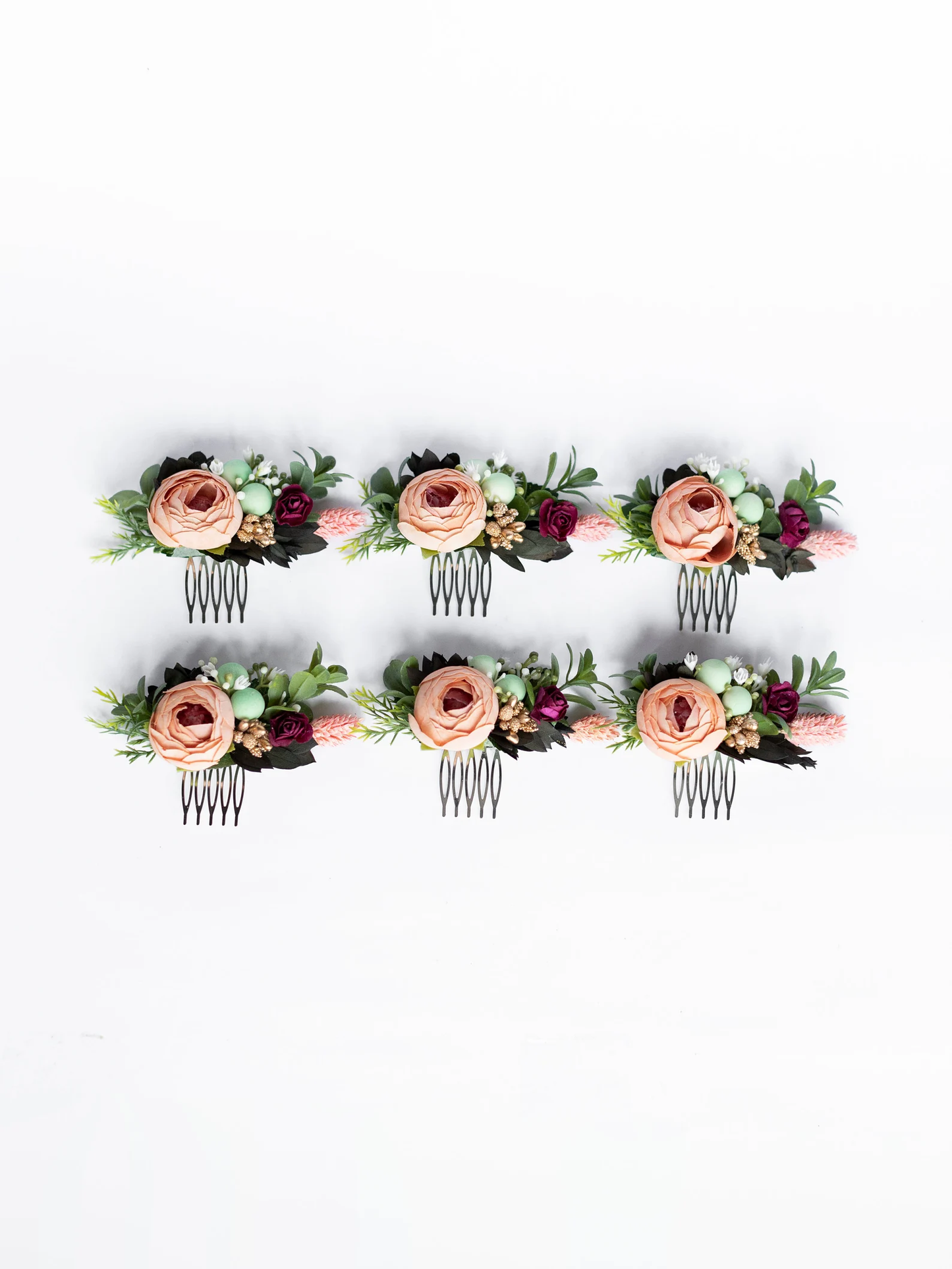 wedding flower comb, bridal flower comb, blush flower comb, boho flower comb, bridal flower comb, rustic wedding comb, bridesmaid comb, bride hair comb, holiday hair comb, burgundy floral comb, girl hair comb, nude flower comb, pastel flower comb, pink hair comb, greenery hair piece, mini hair comb, flower hair comb, orange flower comb, pink flower comb, gray flower comb, light pink comb, ivory hair piece, vintage bridal comb, outdoor wedding, floral comb bride