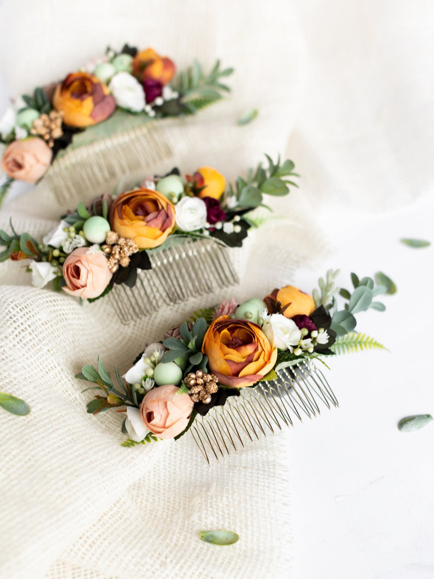 wedding flower comb, bridal flower comb, blush flower comb, boho flower comb, bridal flower comb, rustic wedding comb, bridesmaid comb, bride hair comb, holiday hair comb, burgundy floral comb, girl hair comb, headpiece, nude flower comb, pastel flower comb, pink hair comb, greenery hair piece, mini hair comb, flower hair comb, orange flower comb, pink flower comb, gray flower comb, light pink comb, ivory hair piece, vintage bridal comb, outdoor wedding, floral comb bride
