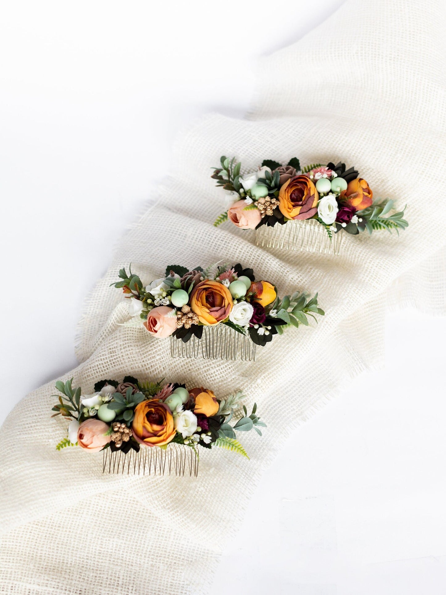 wedding flower comb, bridal flower comb, blush flower comb, boho flower comb, bridal flower comb, rustic wedding comb, bridesmaid comb, bride hair comb, holiday hair comb, burgundy floral comb, girl hair comb, headpiece, nude flower comb, pastel flower comb, pink hair comb, greenery hair piece, mini hair comb, flower hair comb, orange flower comb, pink flower comb, gray flower comb, light pink comb, ivory hair piece, vintage bridal comb, outdoor wedding, floral comb bride