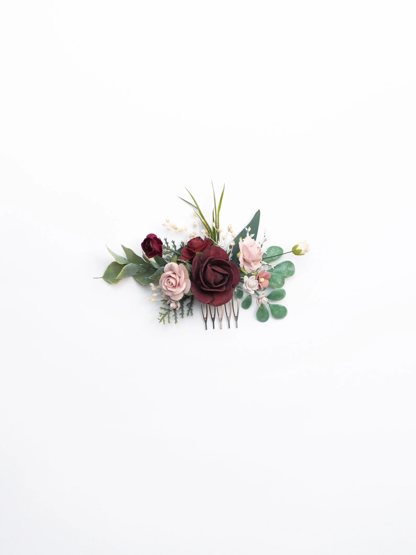 wedding flower comb, bridal flower comb, blush flower comb, boho flower comb, bridal flower comb, rustic wedding comb, bridesmaid comb, bride hair comb, holiday hair comb, burgundy floral comb, girl hair comb, nude flower comb, pastel flower comb, pink hair comb, greenery hair piece, mini hair comb, flower hair comb, orange flower comb, pink flower comb, gray flower comb, light pink comb, ivory hair piece, vintage bridal comb, outdoor wedding, floral comb bride