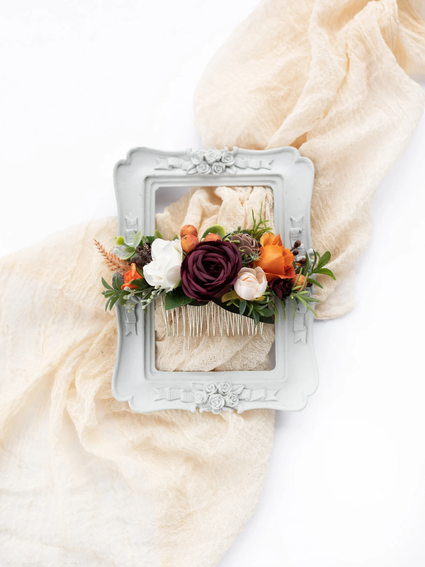 wedding flower comb, bridal flower comb, blush flower comb, boho flower comb, bridal flower comb, rustic wedding comb, bridesmaid comb, bride hair comb, holiday hair comb, burgundy floral comb, girl hair comb, nude flower comb, pastel flower comb, pink hair comb, greenery hair piece, mini hair comb, flower hair comb, orange flower comb, pink flower comb, gray flower comb, light pink comb, ivory hair piece, vintage bridal comb, outdoor wedding, floral comb bride