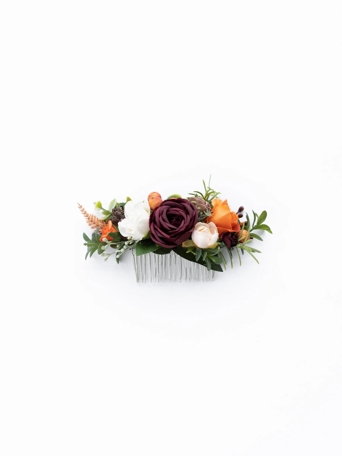 wedding flower comb, bridal flower comb, blush flower comb, boho flower comb, bridal flower comb, rustic wedding comb, bridesmaid comb, bride hair comb, holiday hair comb, burgundy floral comb, girl hair comb, nude flower comb, pastel flower comb, pink hair comb, greenery hair piece, mini hair comb, flower hair comb, orange flower comb, pink flower comb, gray flower comb, light pink comb, ivory hair piece, vintage bridal comb, outdoor wedding, floral comb bride