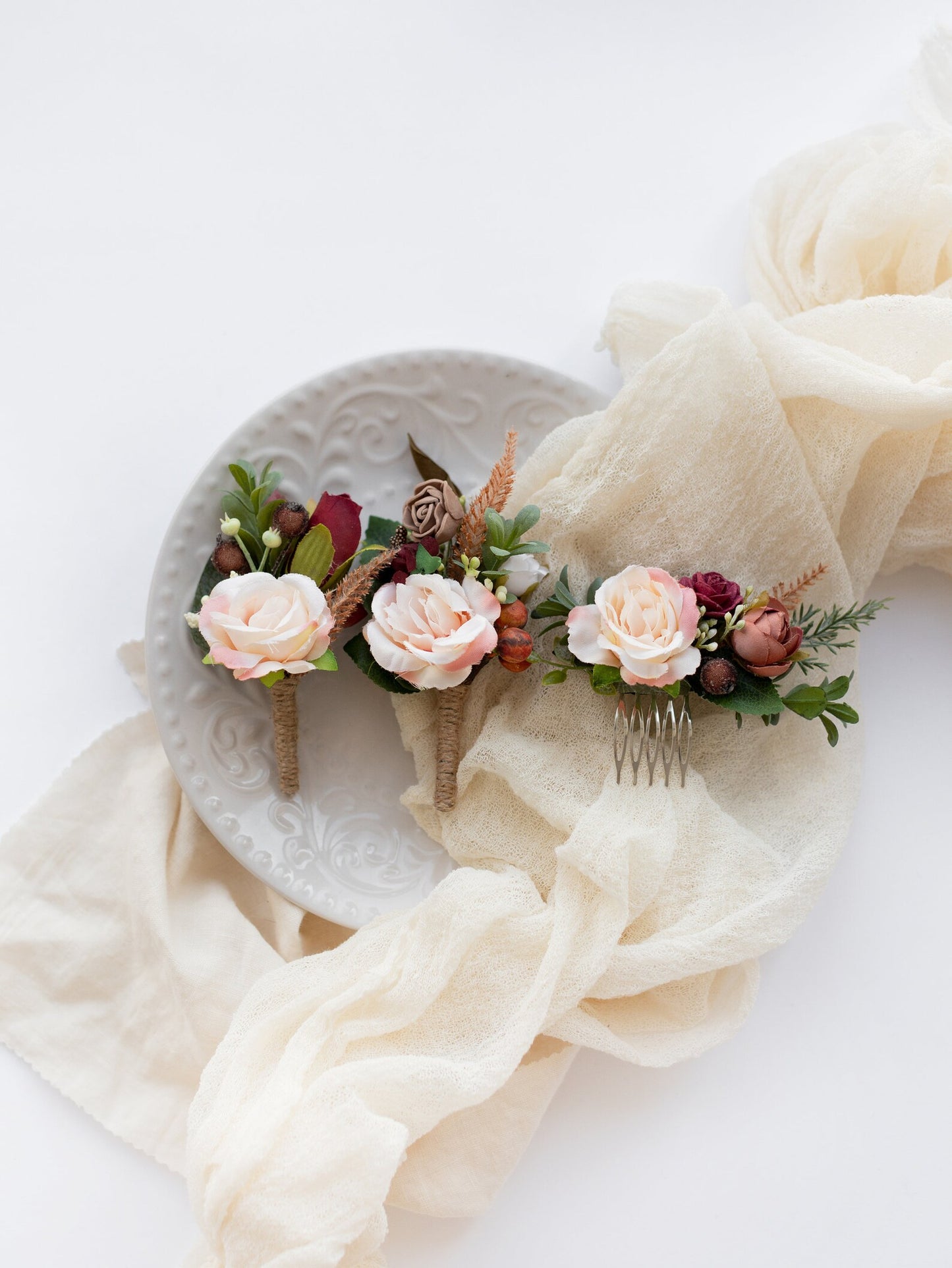 wedding flower comb, bridal flower comb, blush flower comb, boho flower comb, bridal flower comb, rustic wedding comb, bridesmaid comb, bride hair comb, holiday hair comb, burgundy floral comb, girl hair comb, nude flower comb, pastel flower comb, pink hair comb, greenery hair piece, mini hair comb, flower hair comb, orange flower comb, pink flower comb, grey flower comb, light pink comb, ivory hair piece, vintage bridal comb, outdoor wedding, floral comb bride