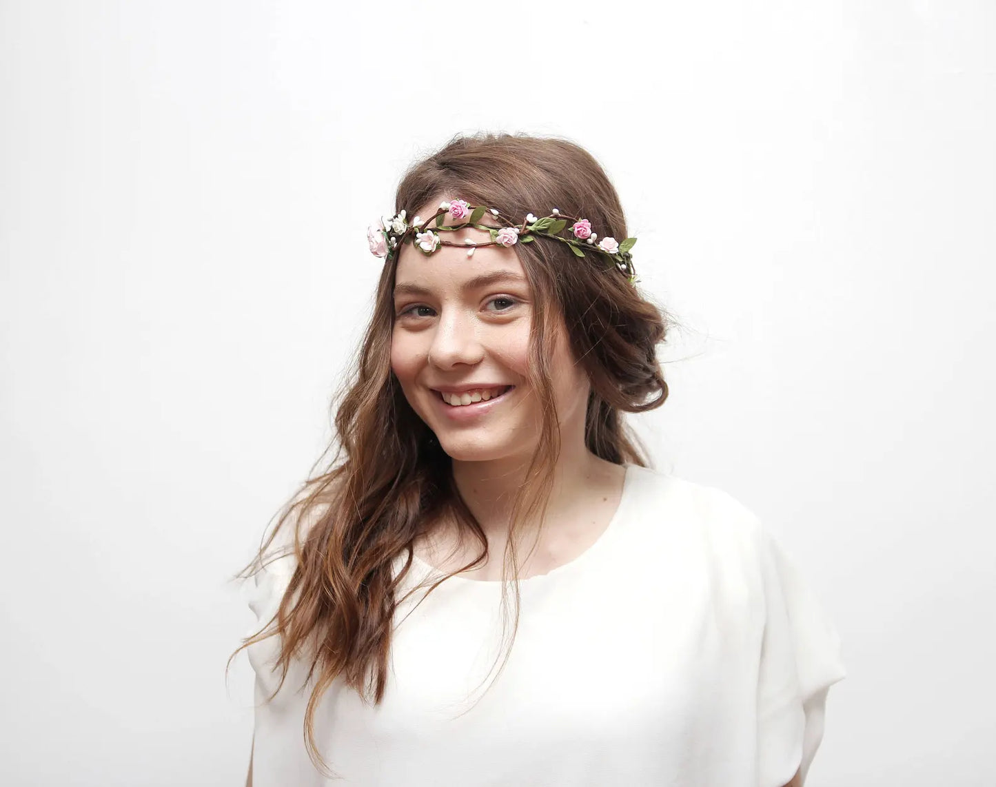 bridal flower crown, flower girl crown, flower crown, woodland crown, bridal floral crown, boho flower crown, eucalyptus crown, flower girl headband, baby flower crown, toddler crown, burgundy crown, toddler flower crown, pink flower crown, boho floral crown, fall flower crown, rustic flower crown, spring flower crown