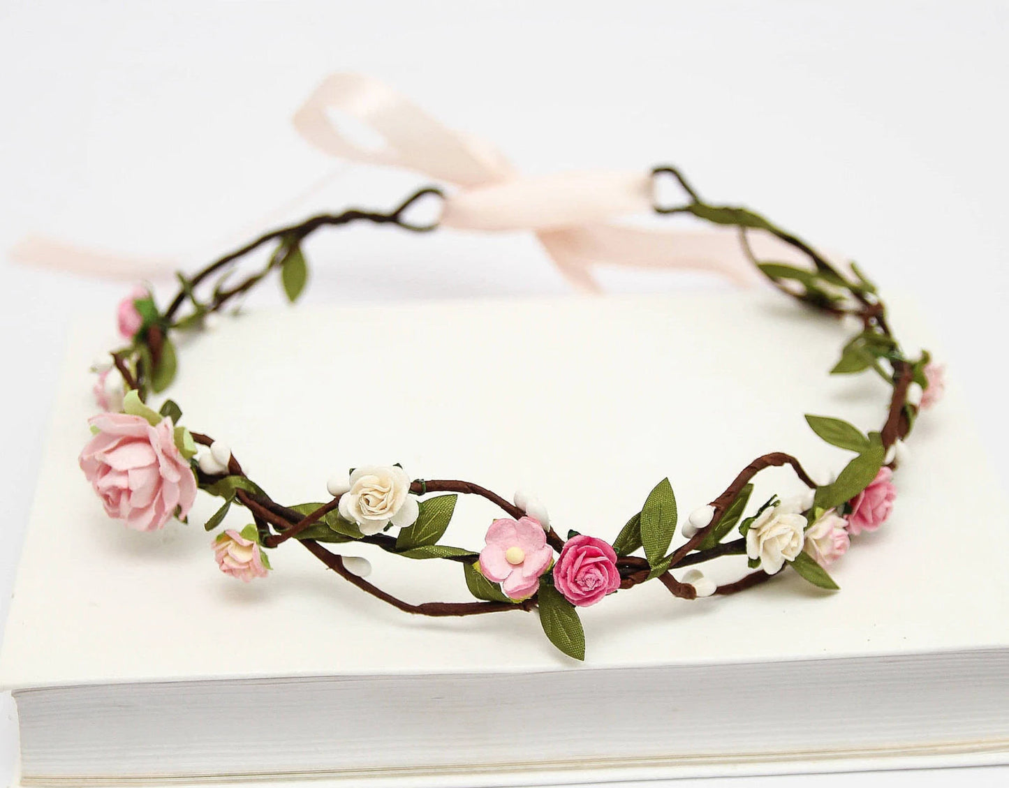 bridal flower crown, flower girl crown, flower crown, woodland crown, bridal floral crown, boho flower crown, eucalyptus crown, flower girl headband, baby flower crown, toddler crown, burgundy crown, toddler flower crown, pink flower crown, boho floral crown, fall flower crown, rustic flower crown, spring flower crown