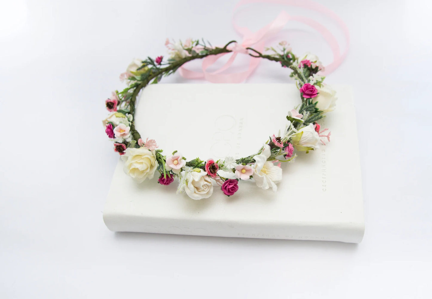 bridal flower crown, flower girl crown, flower crown, woodland crown, bridal floral crown, boho flower crown, eucalyptus crown, flower girl headband, baby flower crown, toddler crown, burgundy crown, toddler flower crown, pink flower crown, boho floral crown, fall flower crown, rustic flower crown, spring flower crown