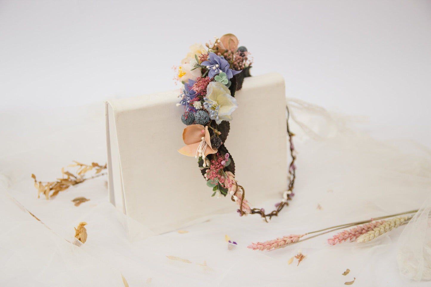 toddler floral crown, bridal flower crown, flower girl crown, flower crown, woodland crown, bridal floral crown, boho flower crown, eucalyptus crown, flower girl headband, baby flower crown, burgundy crown, pink flower crown, boho floral crown, fall flower crown, rustic flower crown, spring flower crown