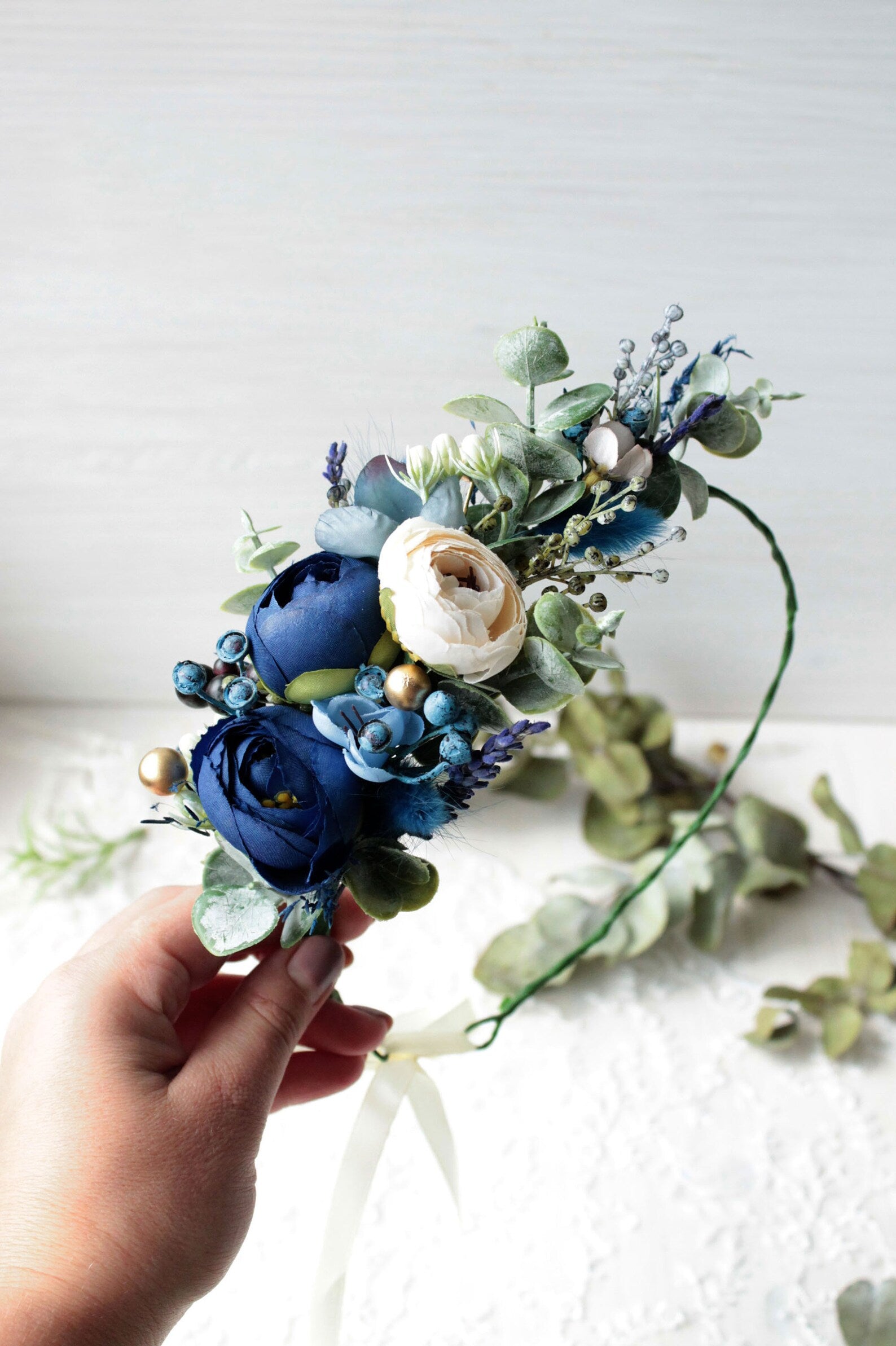 bridal flower crown, flower girl crown, flower crown, woodland crown, bridal floral crown, boho flower crown, eucalyptus crown, flower girl headband, baby flower crown, toddler crown, burgundy crown, toddler flower crown, pink flower crown, boho floral crown, fall flower crown, rustic flower crown, spring flower crown, navy blue floral crown