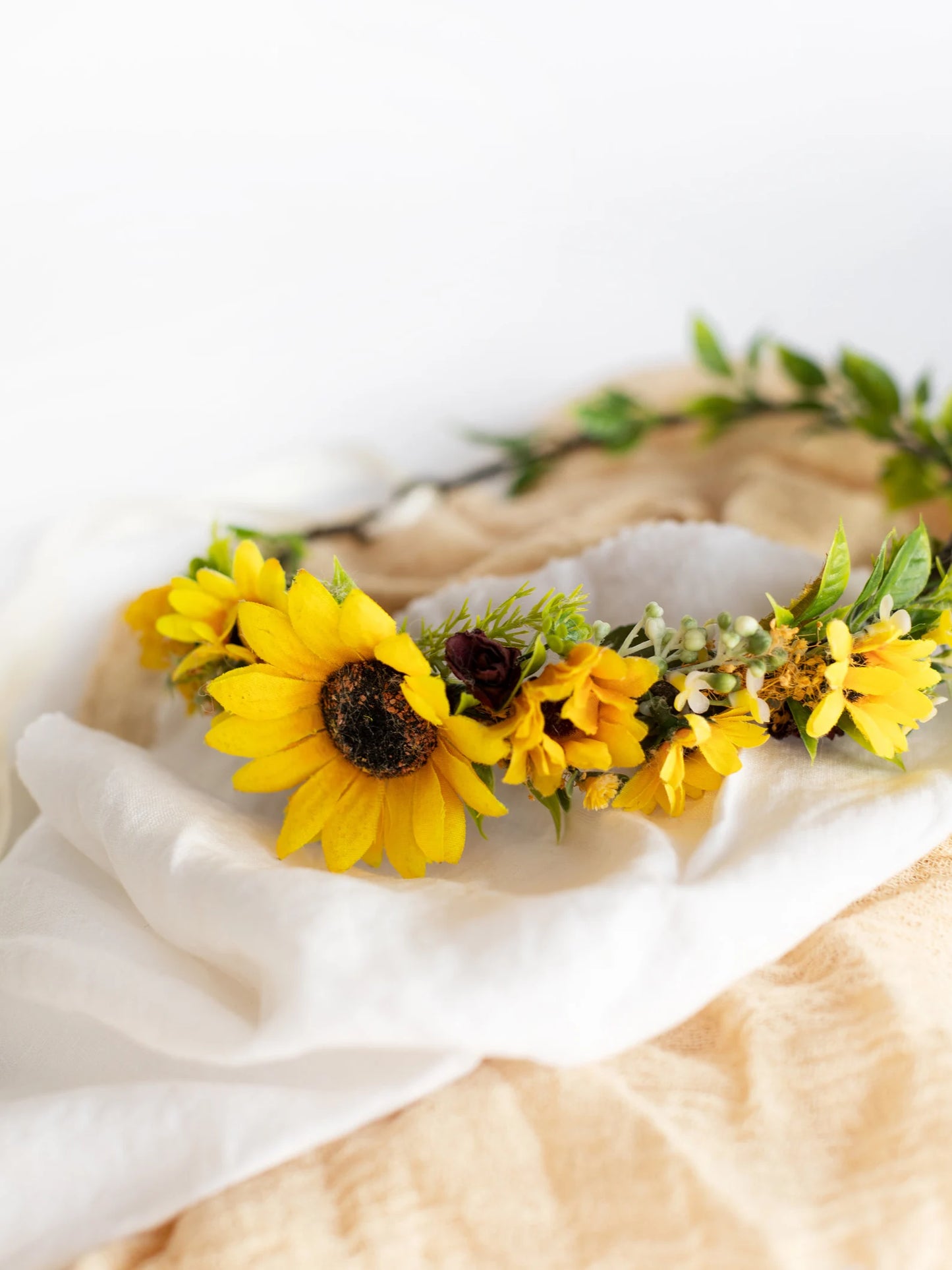 bridal flower crown, flower girl crown, flower crown, woodland crown, bridal floral crown, boho flower crown, eucalyptus crown, flower girl headband, baby flower crown, toddler crown, burgundy crown, toddler flower crown, pink flower crown, boho floral crown, fall flower crown, rustic flower crown, spring flower crown, sunflower crown