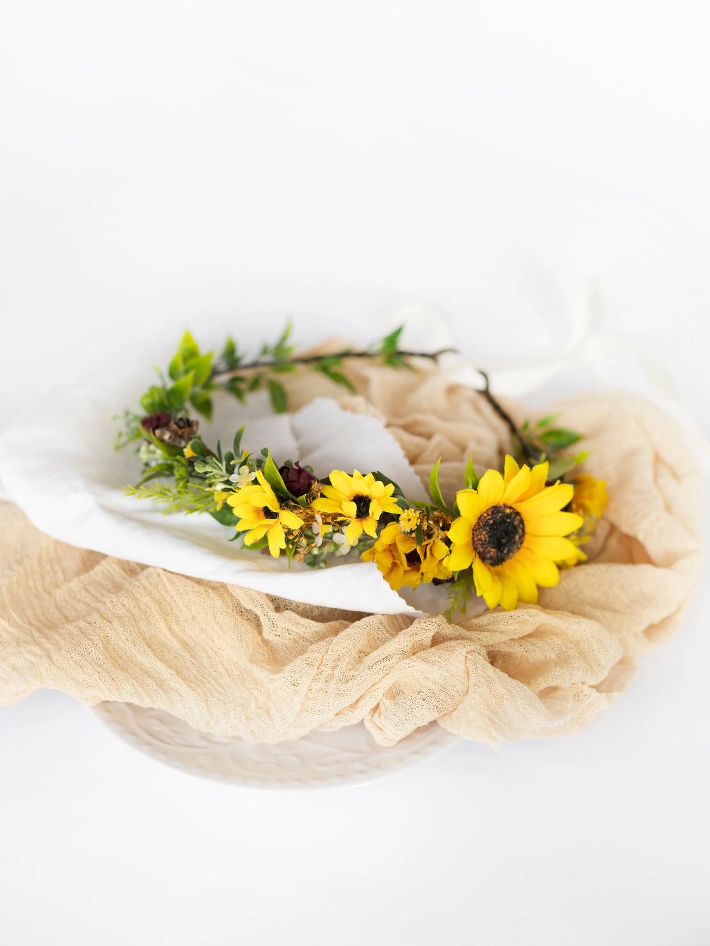 bridal flower crown, flower girl crown, flower crown, woodland crown, bridal floral crown, boho flower crown, eucalyptus crown, flower girl headband, baby flower crown, toddler crown, burgundy crown, toddler flower crown, pink flower crown, boho floral crown, fall flower crown, rustic flower crown, spring flower crown, sunflower crown
