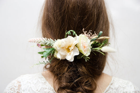 wedding flower comb, bridal flower comb, blush flower comb, boho flower comb, bridal flower comb, rustic wedding comb, bridesmaid comb, bride hair comb, holiday hair comb, burgundy floral comb, girl hair comb, nude flower comb, pastel flower comb, pink hair comb, greenery hair piece, mini hair comb, flower hair comb, orange flower comb, pink flower comb, gray flower comb, light pink comb, ivory hair piece, vintage bridal comb, outdoor wedding, floral comb bride
