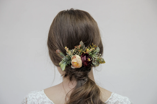 wedding flower comb, bridal flower comb, blush flower comb, boho flower comb, bridal flower comb, rustic wedding comb, bridesmaid comb, bride hair comb, holiday hair comb, burgundy floral comb, girl hair comb, nude flower comb, pastel flower comb, pink hair comb, greenery hair piece, mini hair comb, flower hair comb, orange flower comb, pink flower comb, gray flower comb, light pink comb, ivory hair piece, vintage bridal comb, outdoor wedding, floral comb bride