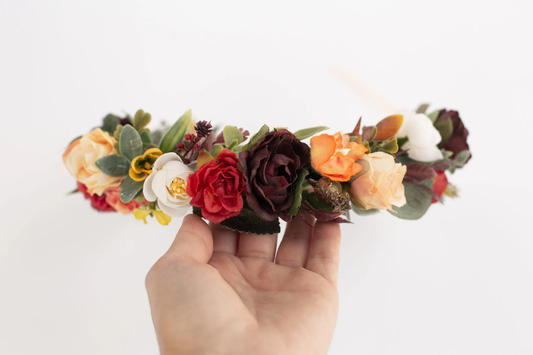toddler floral crown, bridal flower crown, flower girl crown, flower crown, woodland crown, bridal floral crown, boho flower crown, eucalyptus crown, flower girl headband, baby flower crown, burgundy crown, pink flower crown, boho floral crown, fall flower crown, rustic flower crown, spring flower crown